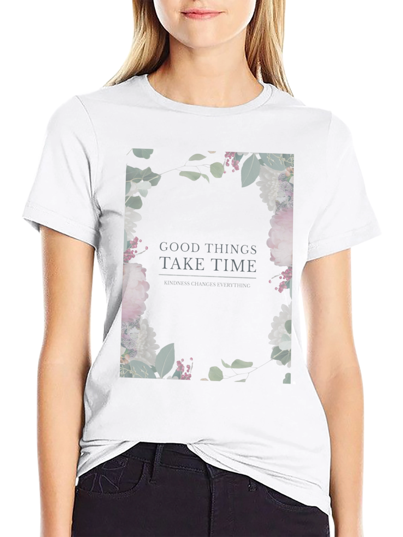 Floral Kindness Matters T-Shirt