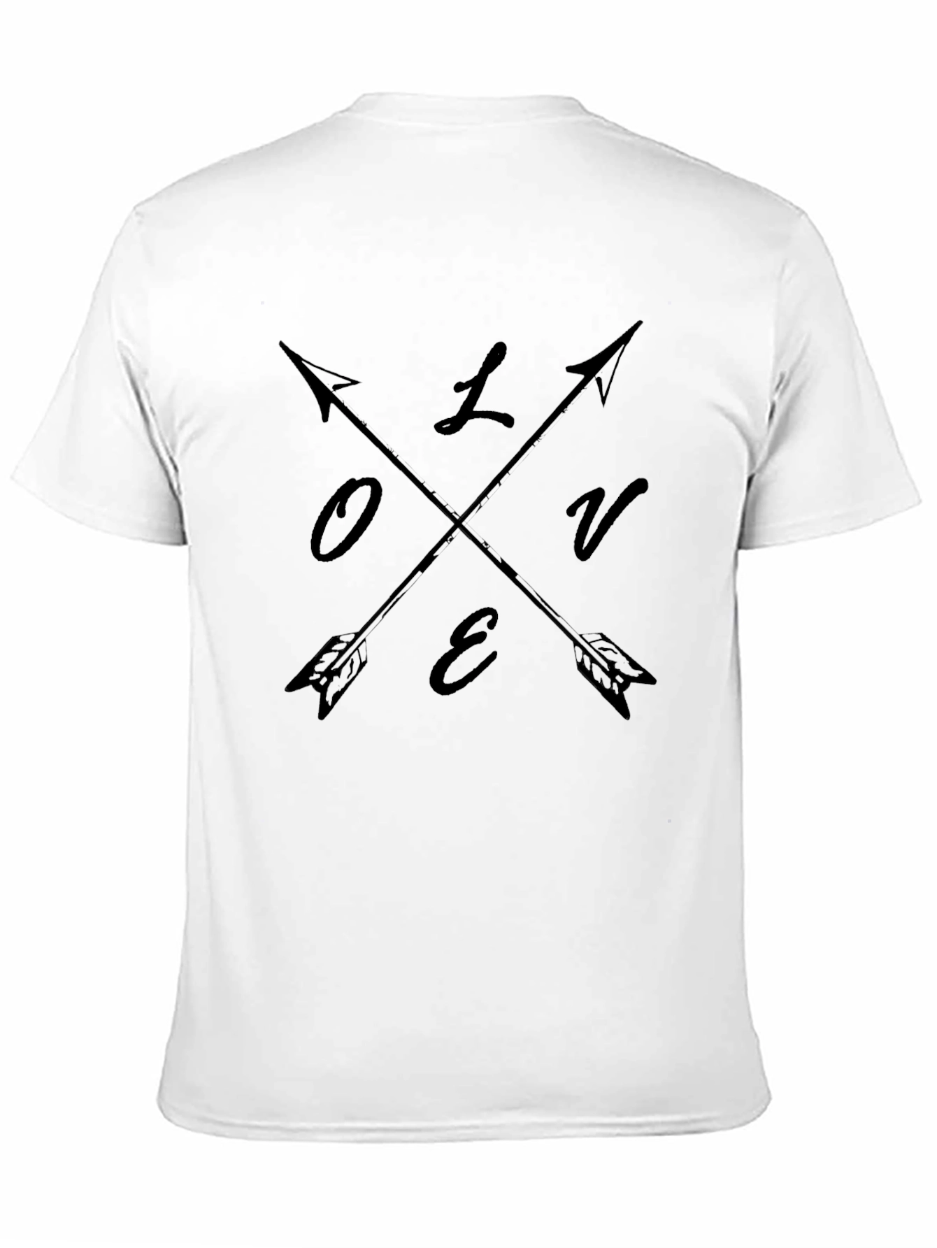 Love Arrows Graphic Tee - Stylish Casual Wear