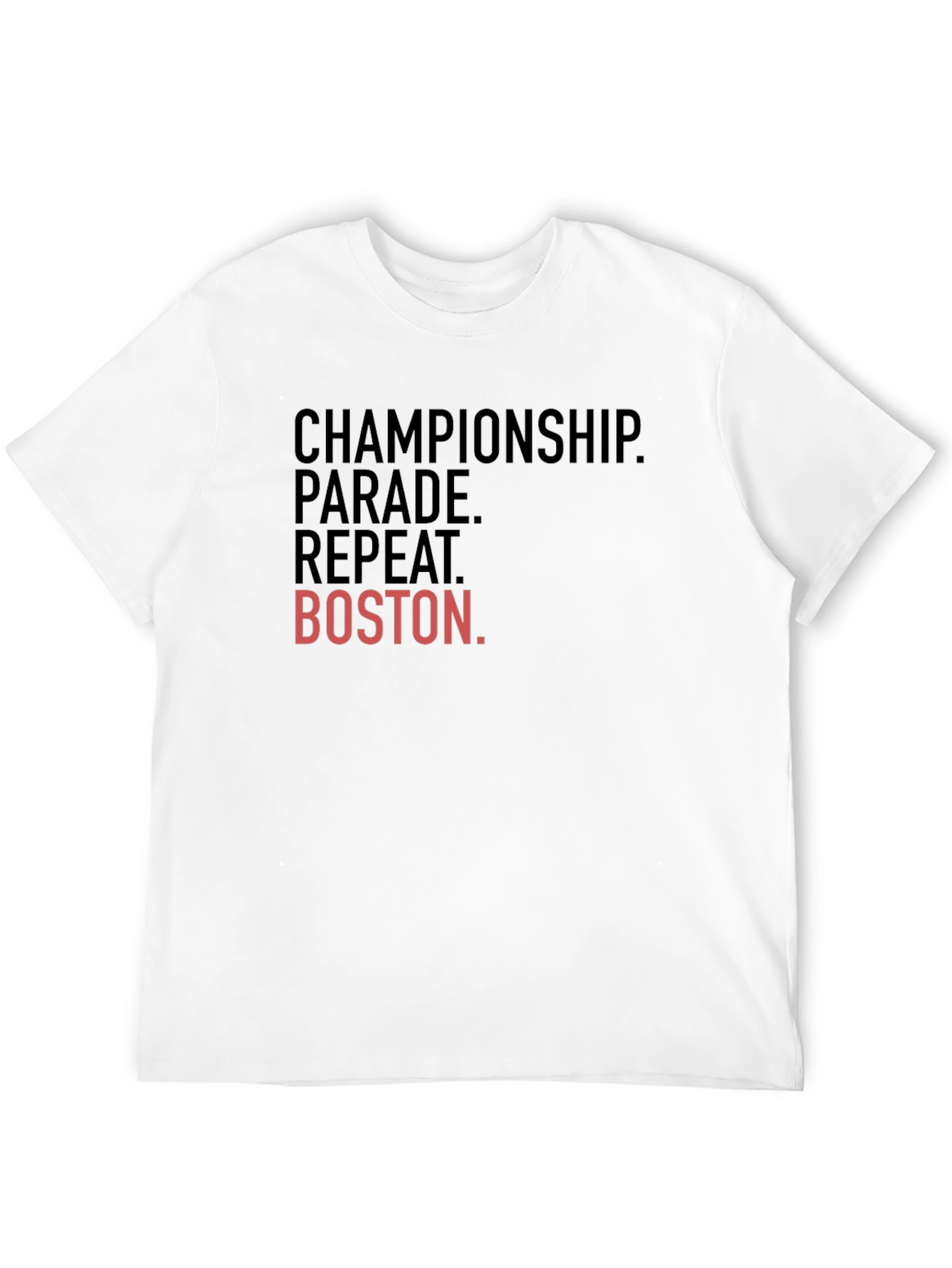 Championship Parade Repeat Boston T-Shirt
