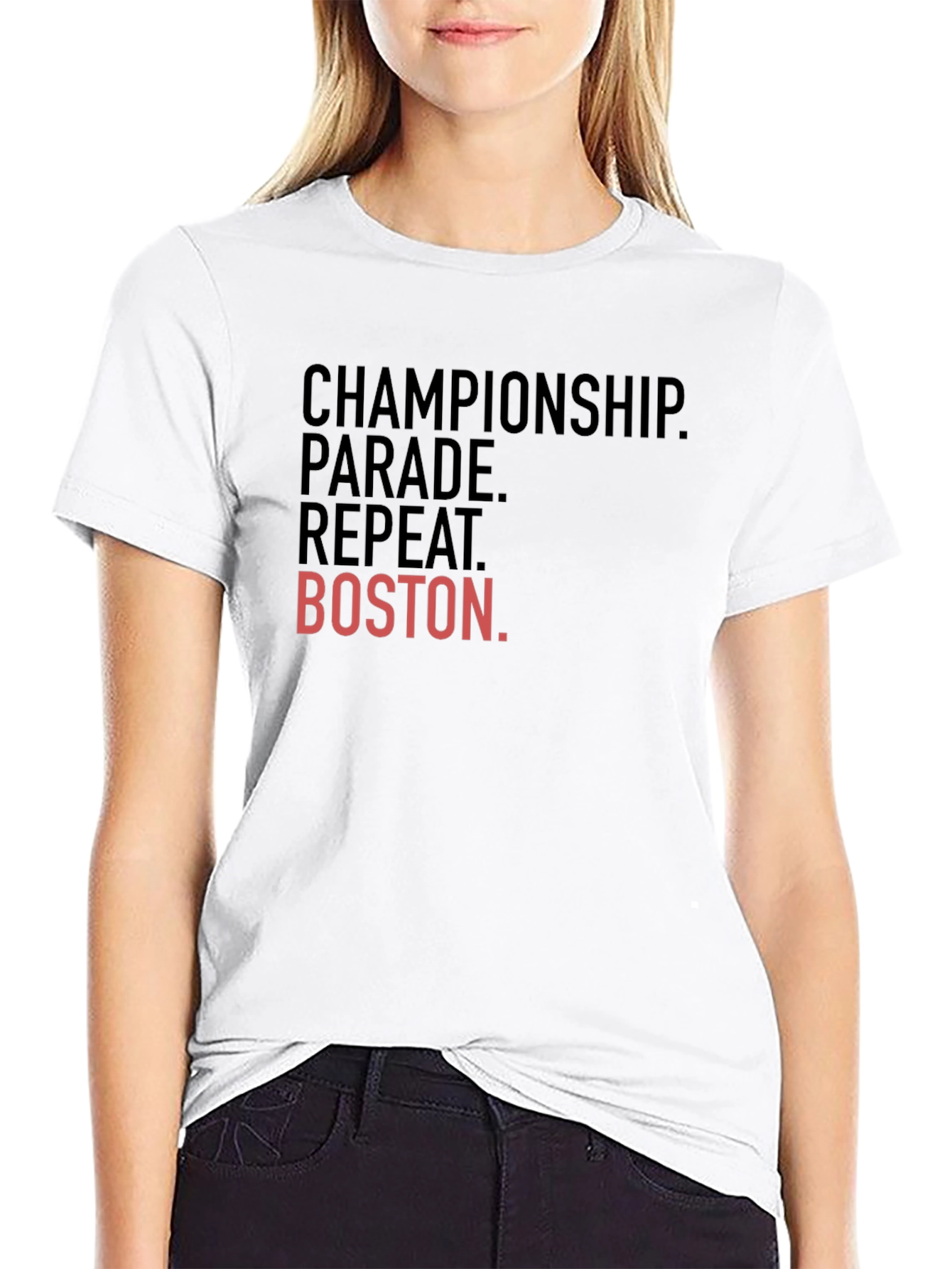 Championship Parade Repeat Boston T-Shirt