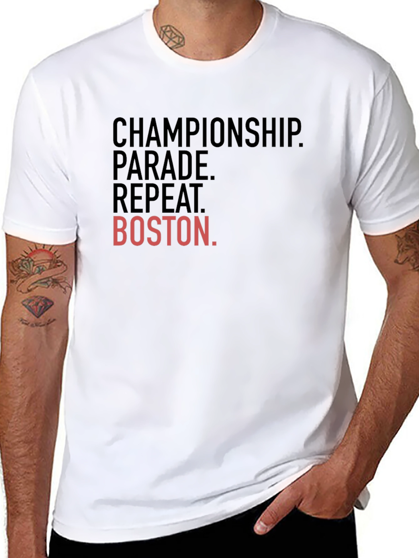 Championship Parade Repeat Boston T-Shirt