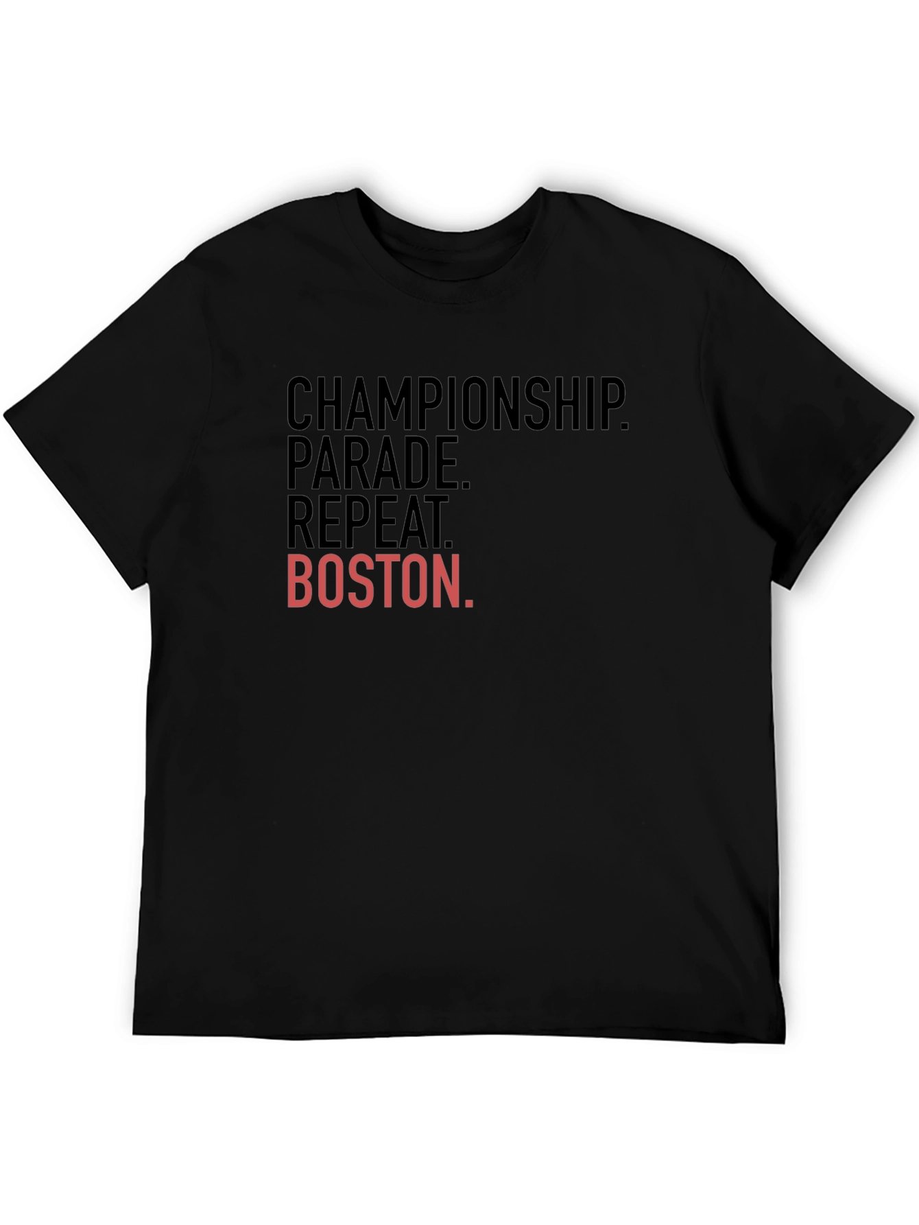 Championship Parade Repeat Boston T-Shirt