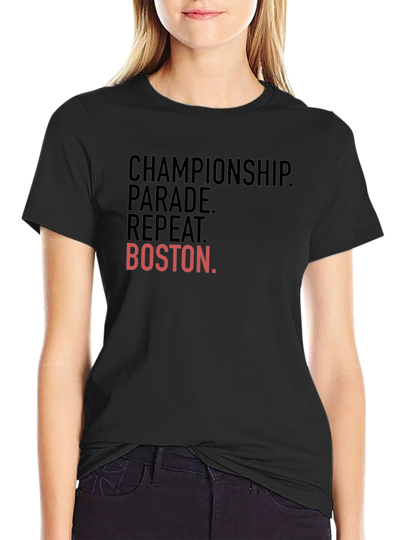 Championship Parade Repeat Boston T-Shirt