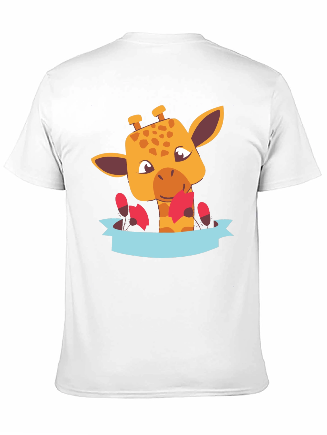 Cute Giraffe T-Shirt - Fun Animal Graphic Tee