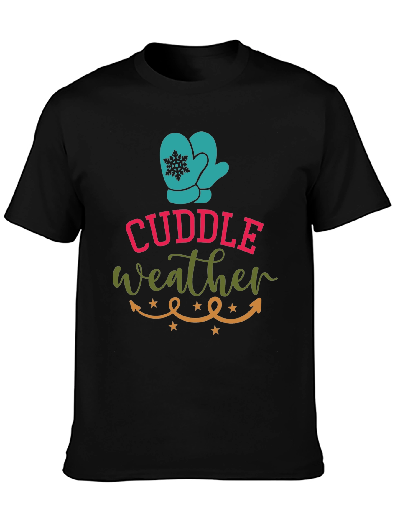 Cuddle Weather T-Shirt Winter Fun