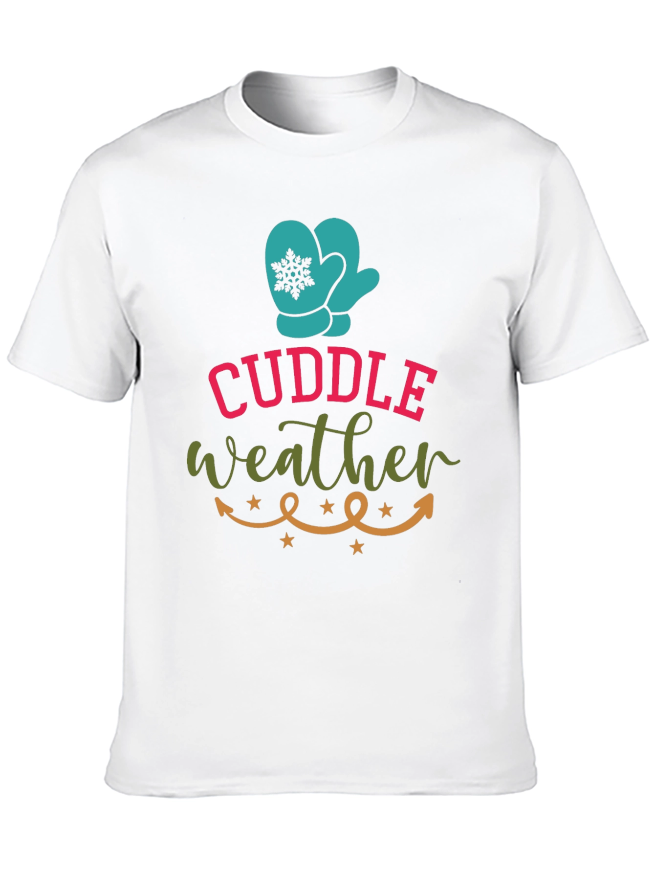 Cuddle Weather T-Shirt Winter Fun
