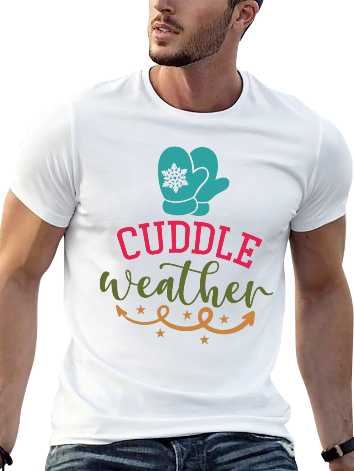 Cuddle Weather T-Shirt Winter Fun