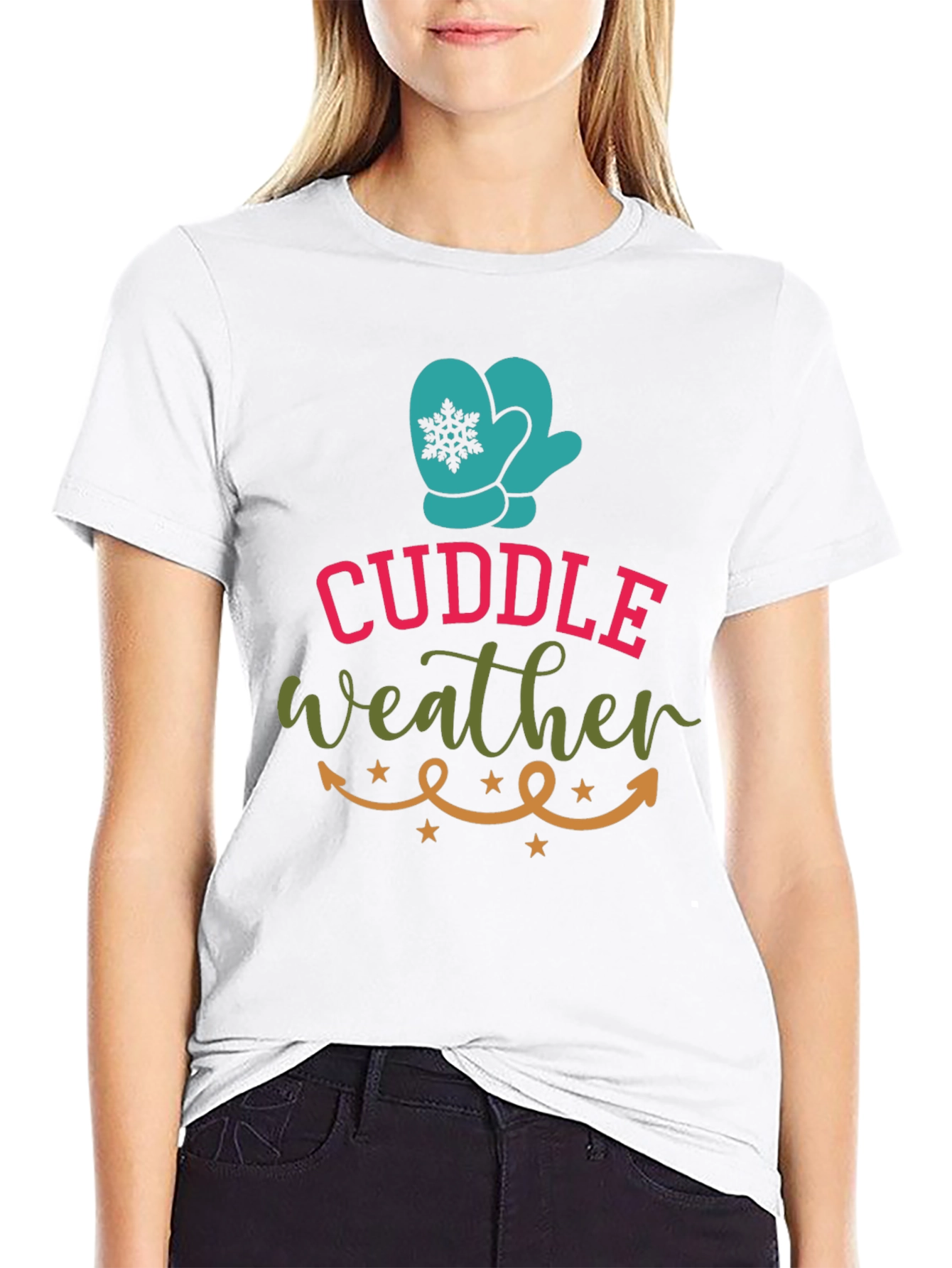 Cuddle Weather T-Shirt Winter Fun