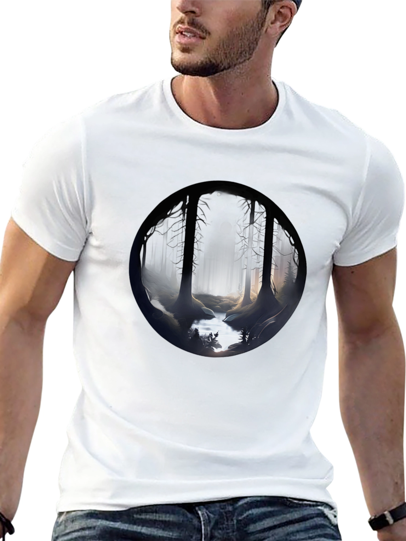 Forest Stream Graphic Tee