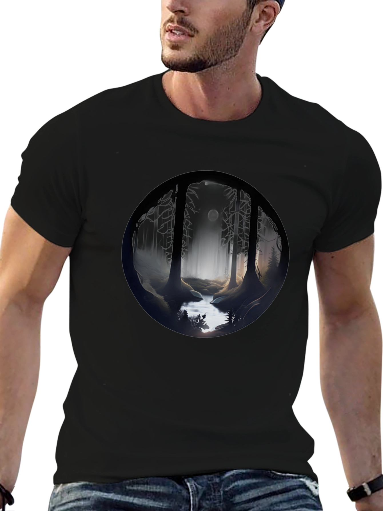 Forest Stream Graphic Tee