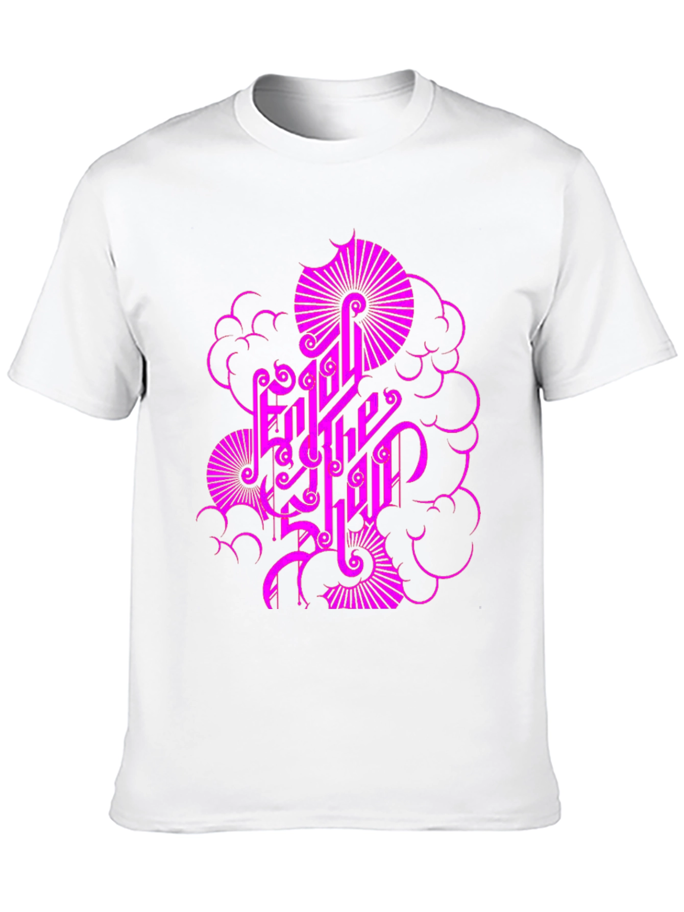 Enjoy the Ride Black Graphic Tee