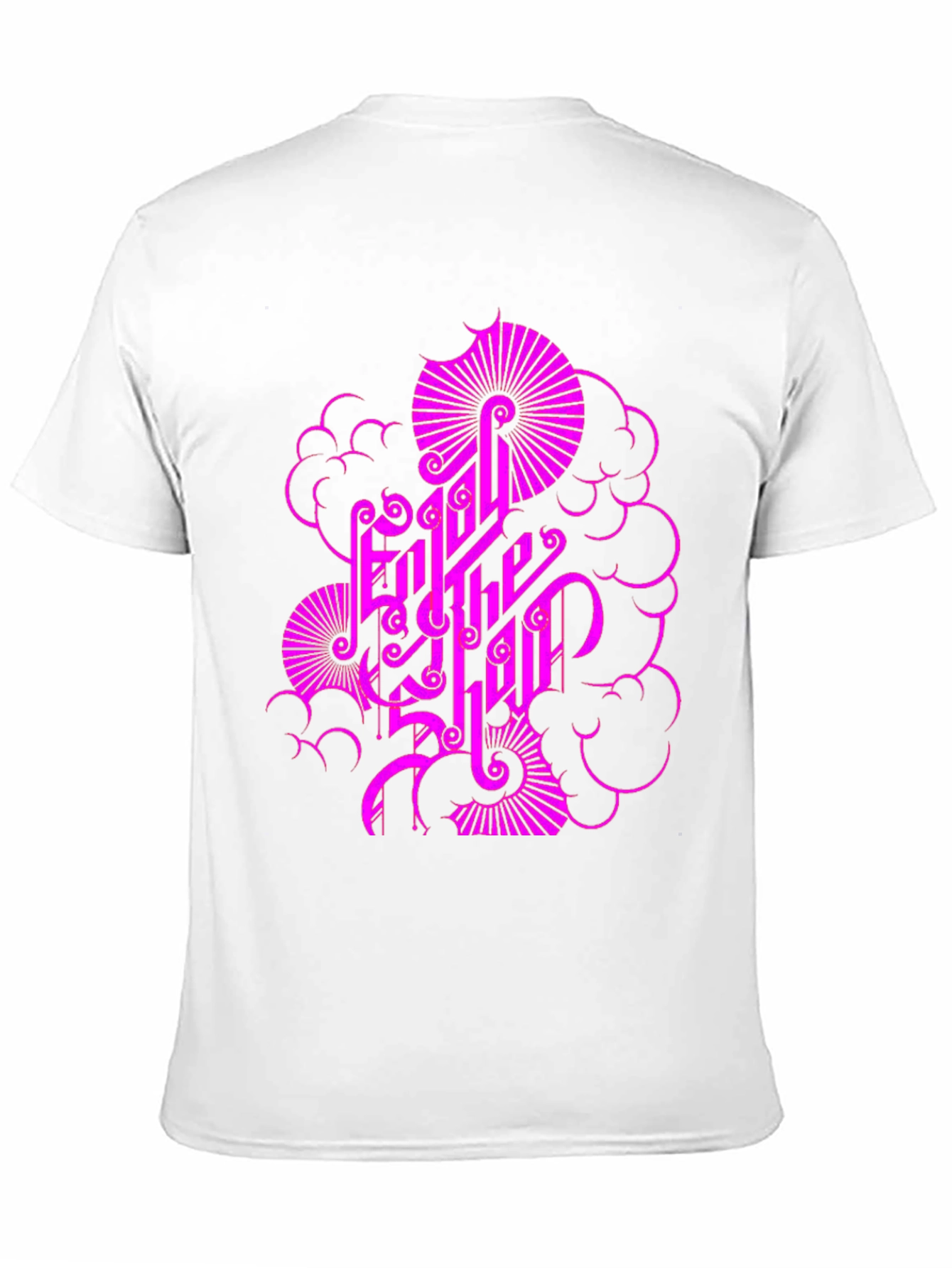 Enjoy the Ride Black Graphic Tee