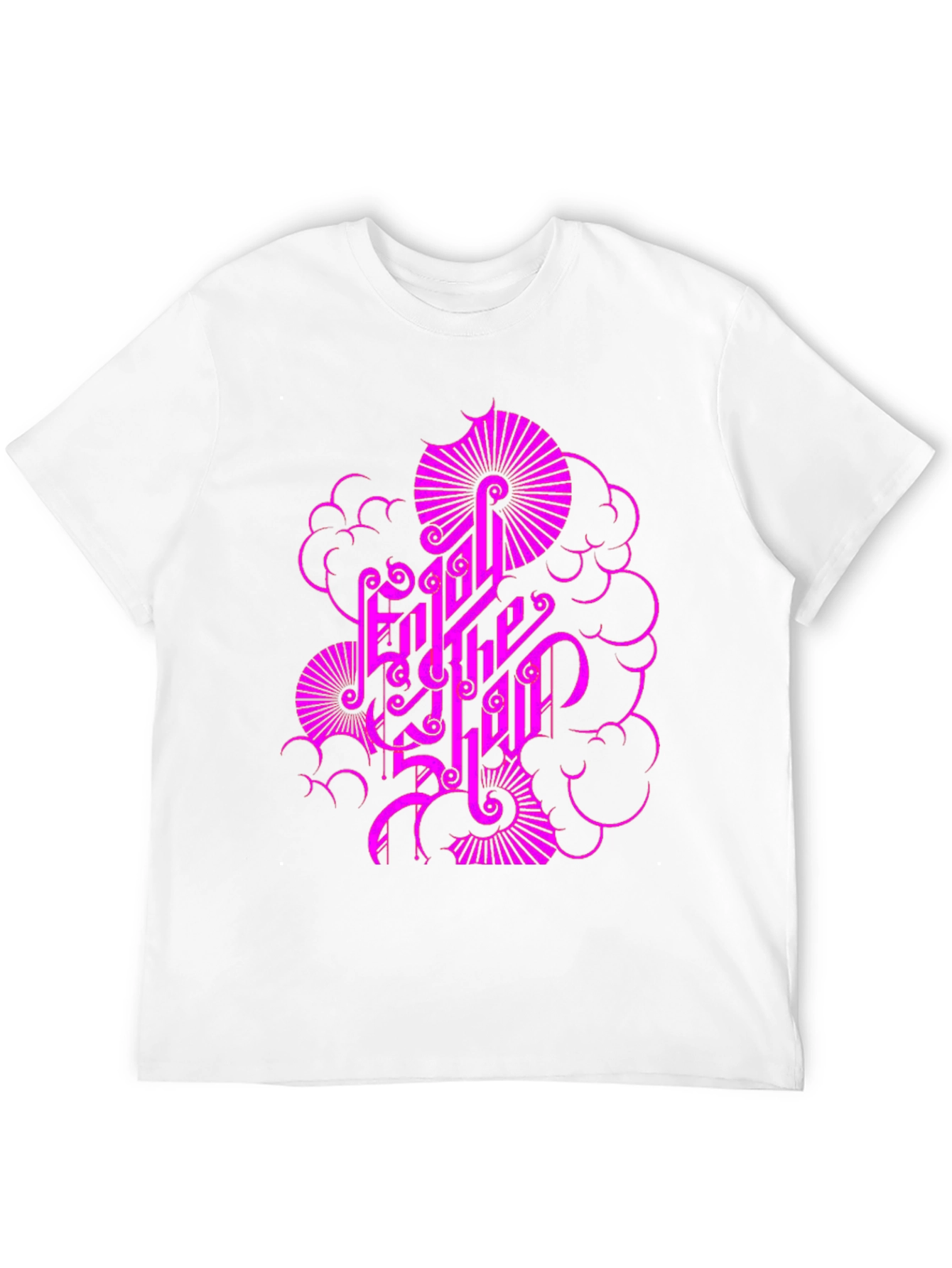 Enjoy the Ride Black Graphic Tee