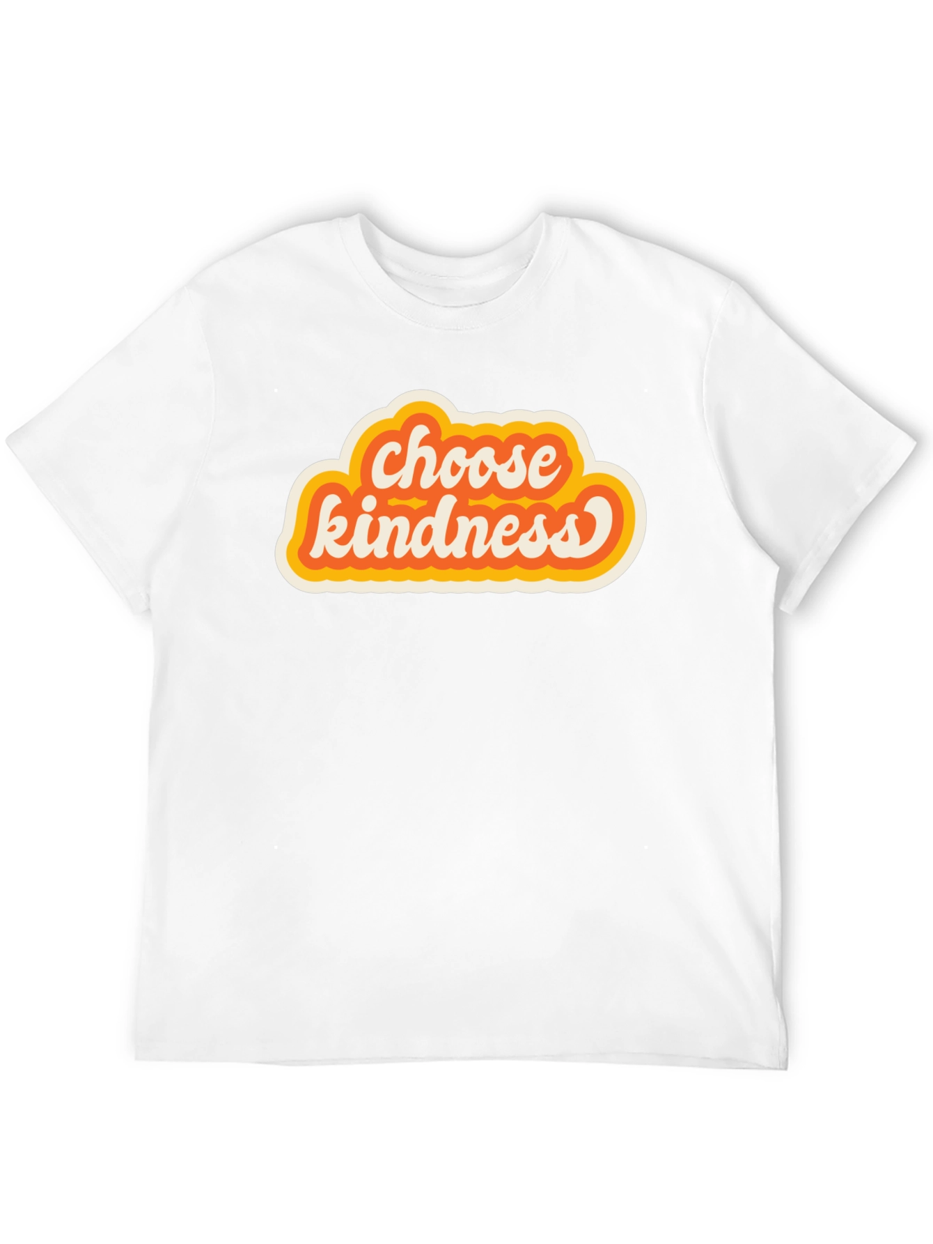 Choose Kindness Retro Graphic Tee - Black
