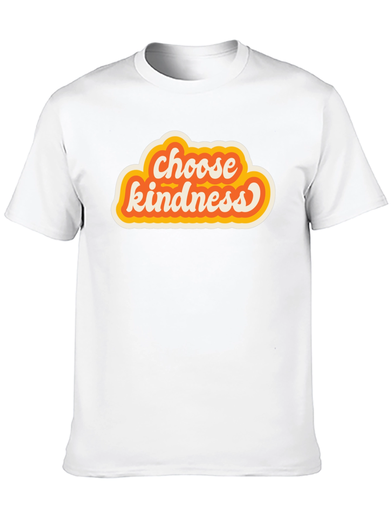 Choose Kindness Retro Graphic Tee - Black