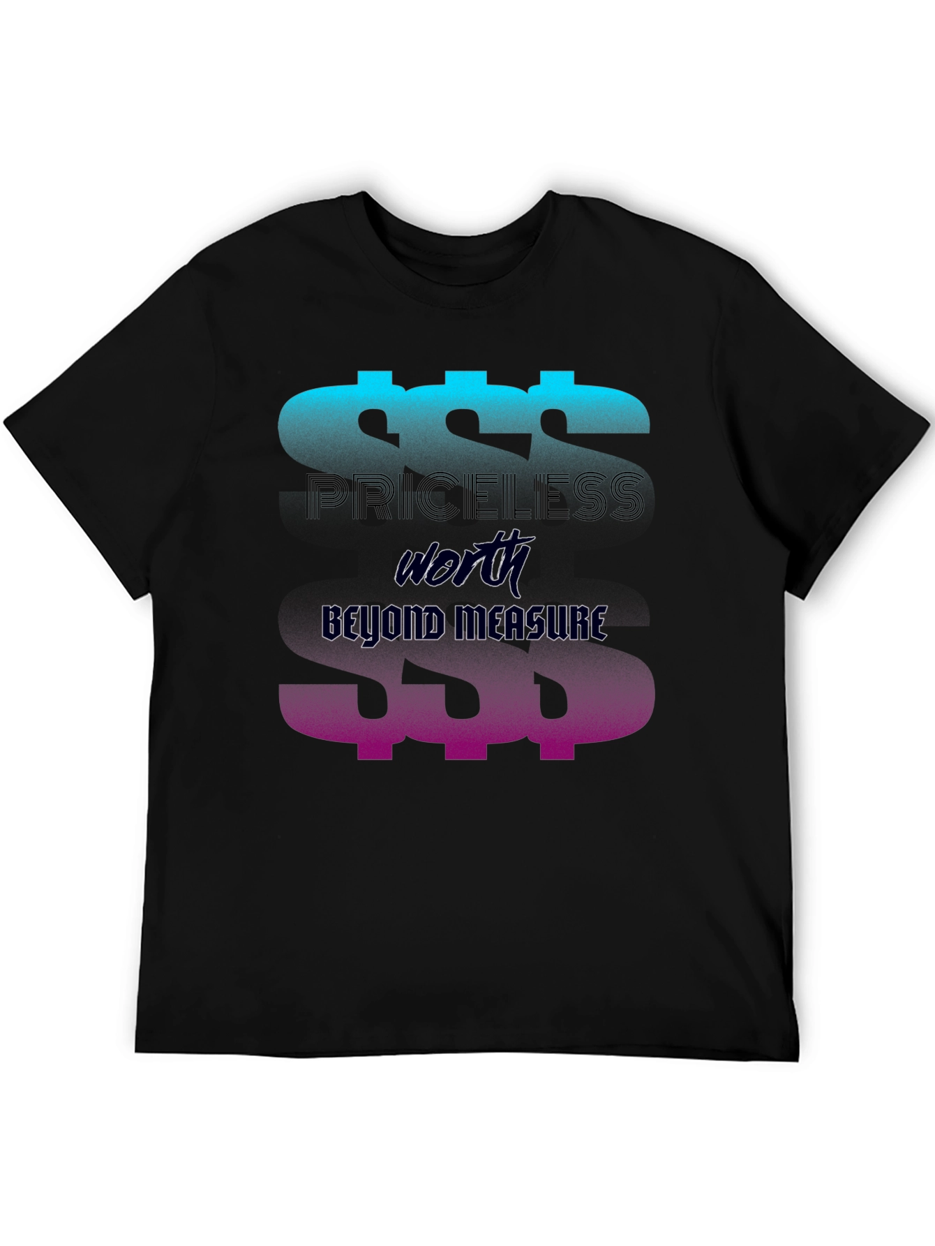 Priceless Worth Graphic Tee - Beyond Measure