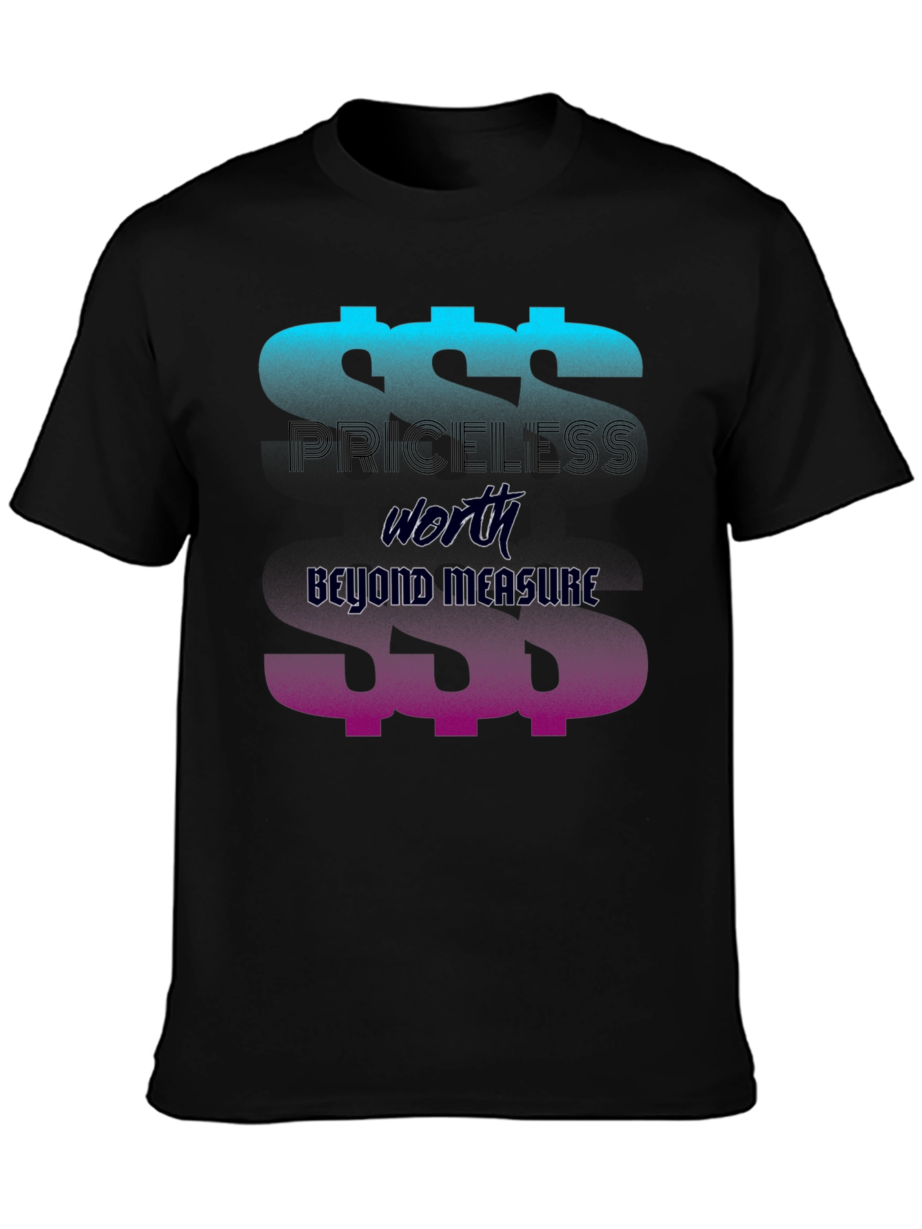 Priceless Worth Graphic Tee - Beyond Measure