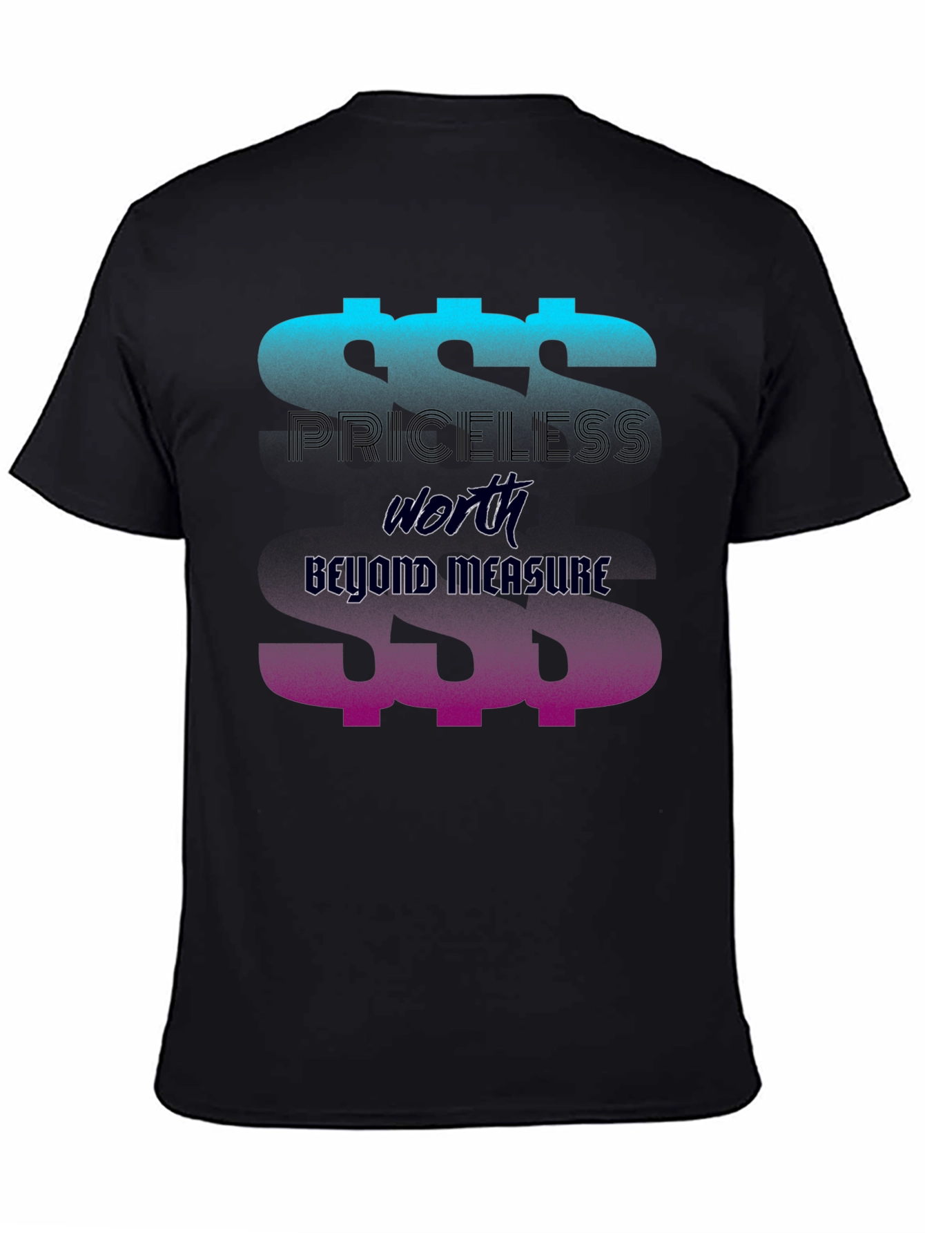Priceless Worth Graphic Tee - Beyond Measure