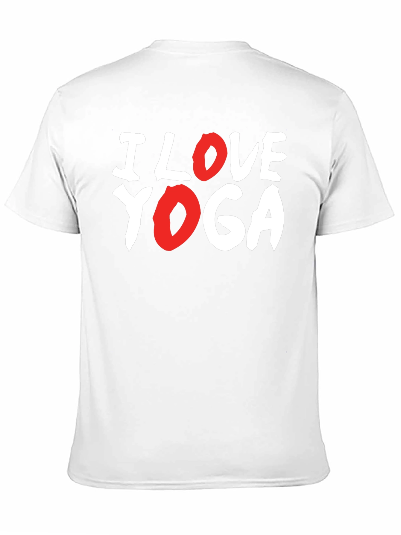 I Love Yoga T-Shirt - Black Cotton Tee