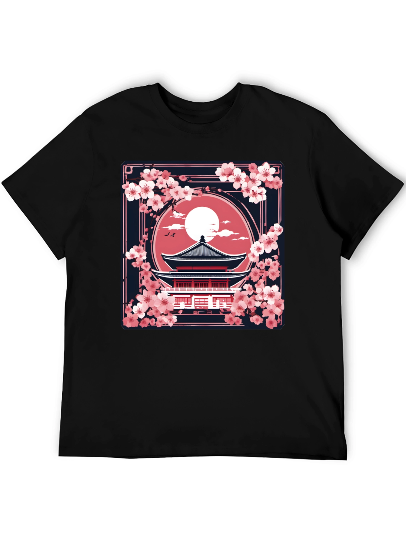 Sakura Temple Graphic Tee