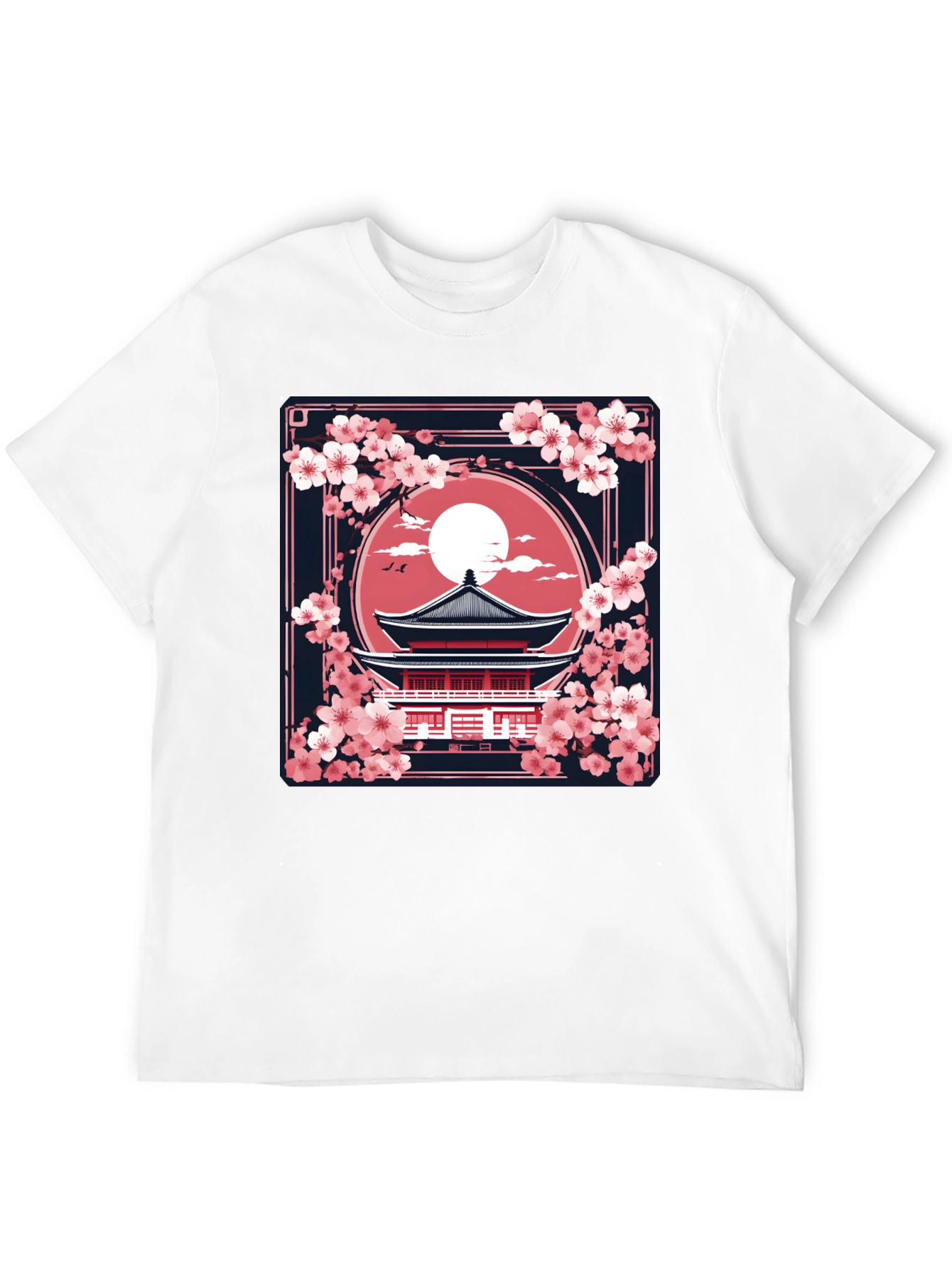 Sakura Temple Graphic Tee