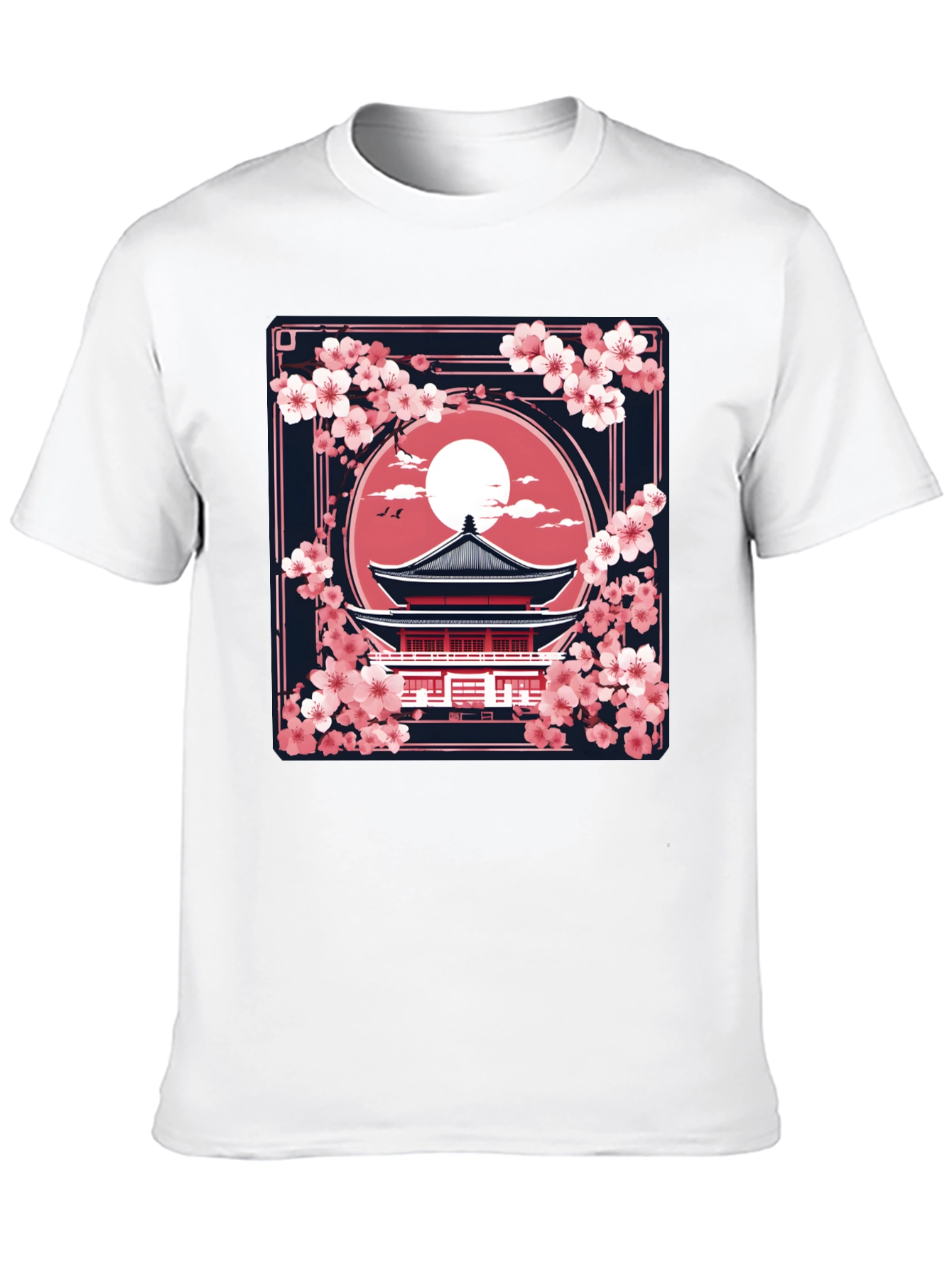 Sakura Temple Graphic Tee