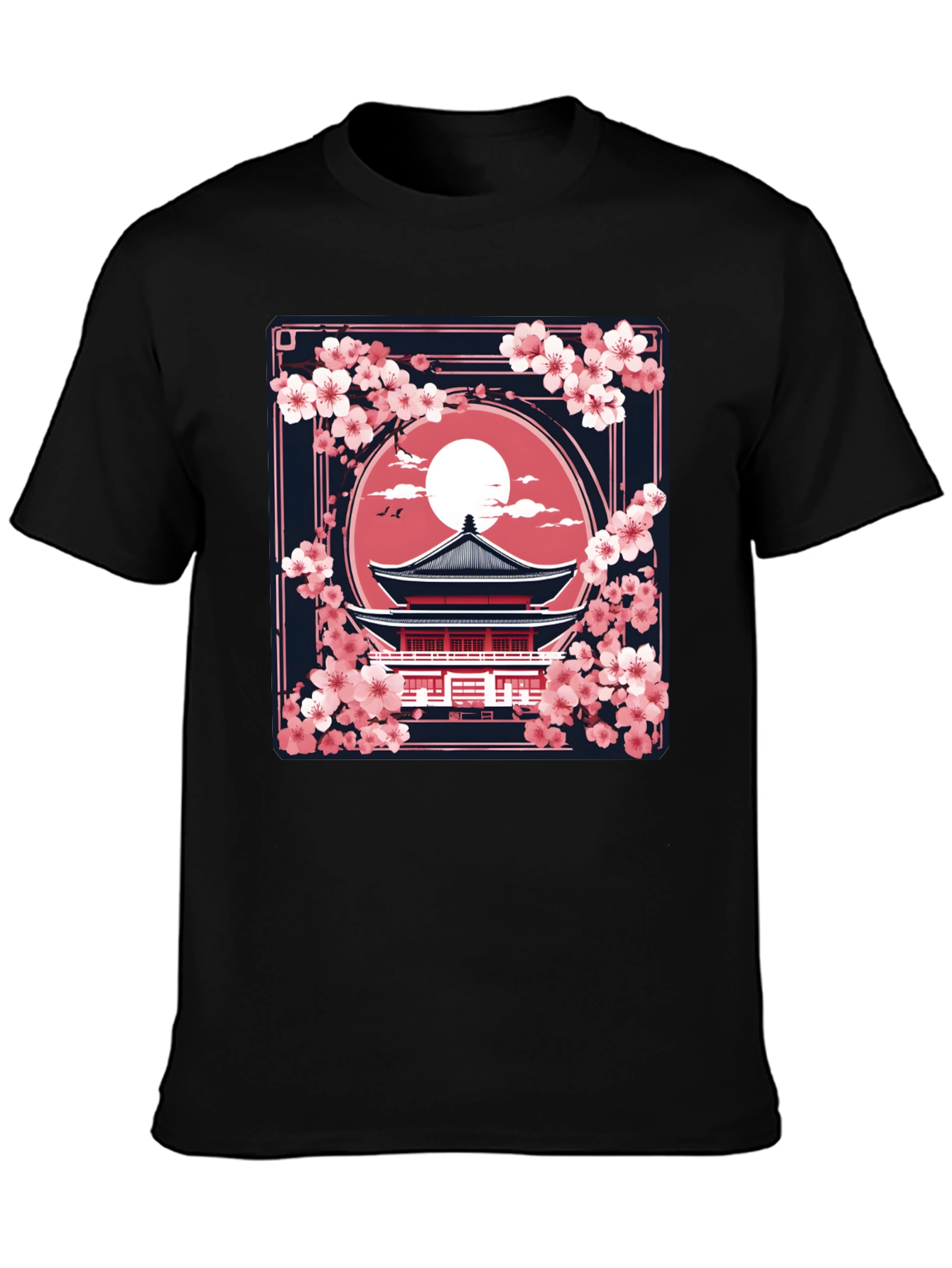 Sakura Temple Graphic Tee