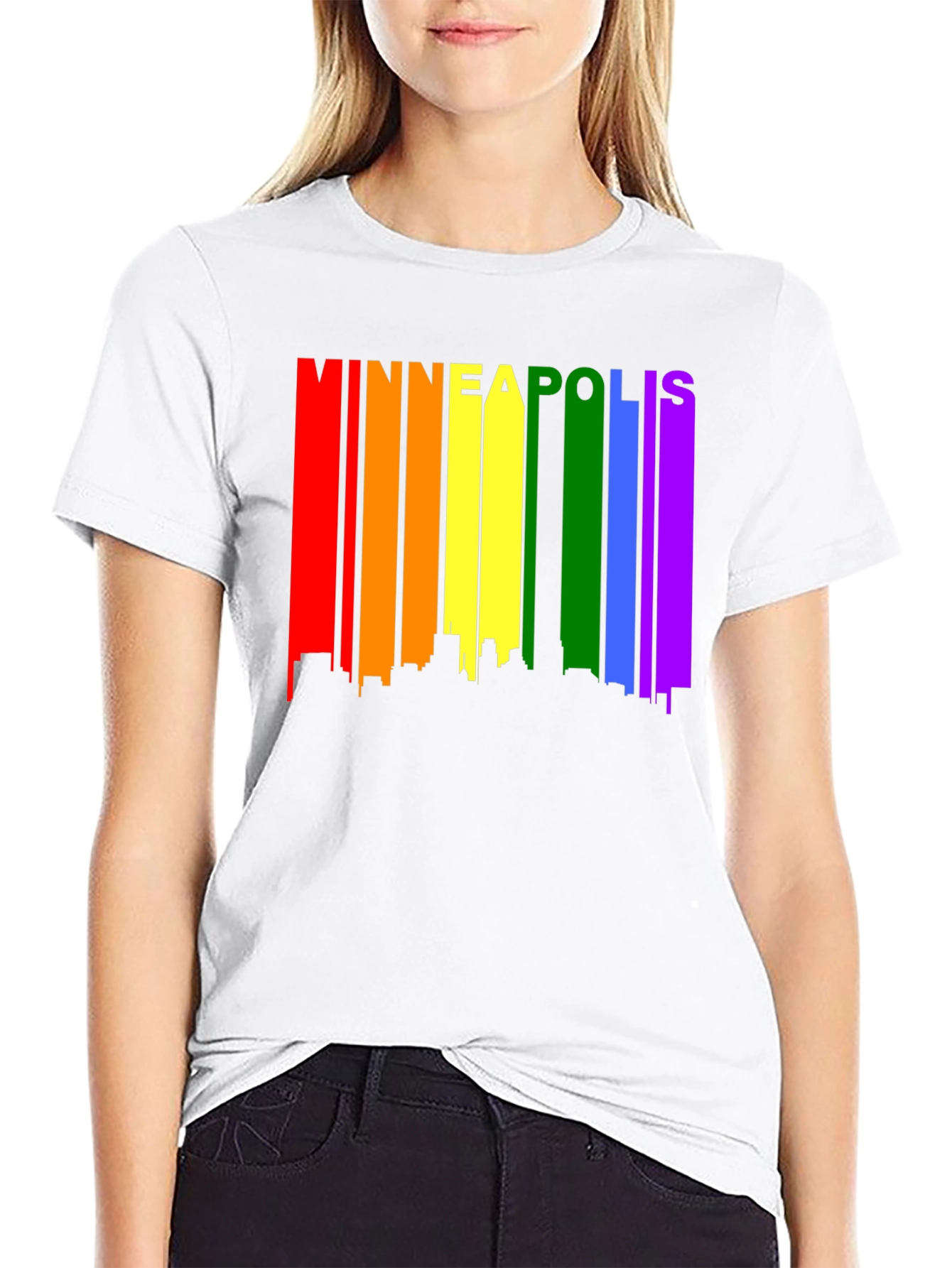 Minneapolis LGBTQ Pride T-Shirt - Black