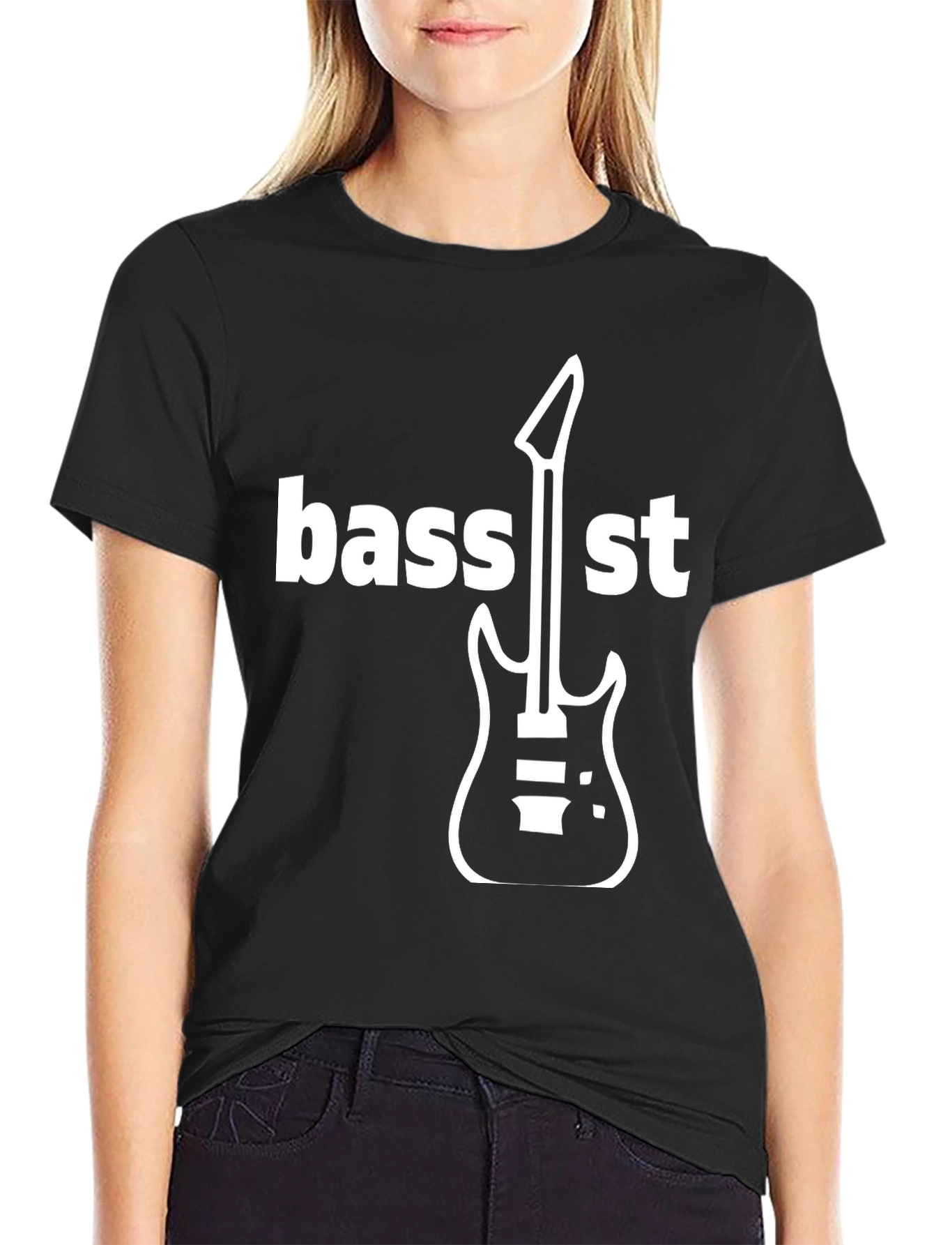 Bass Guitar T-Shirt - Music Lover Tee
