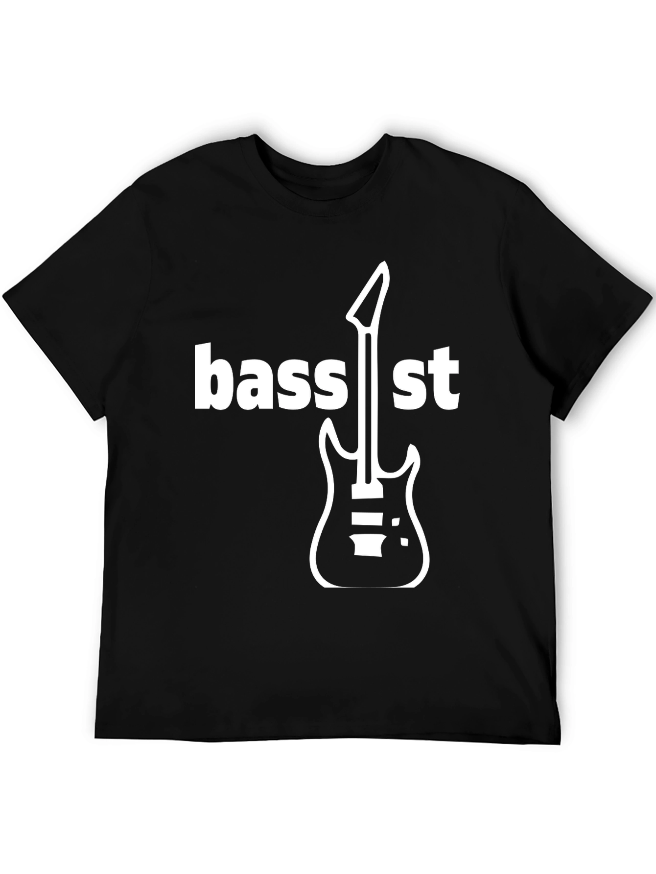 Bass Guitar T-Shirt - Music Lover Tee