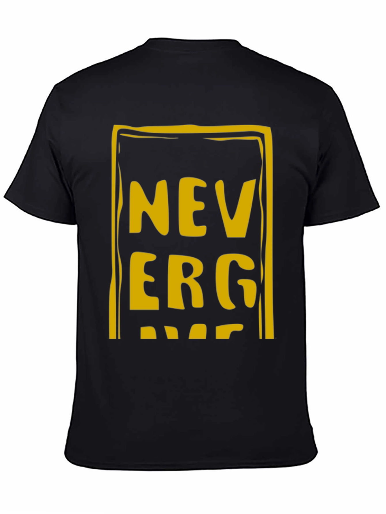 Never Give Up T-Shirt - Bold Graphic Tee