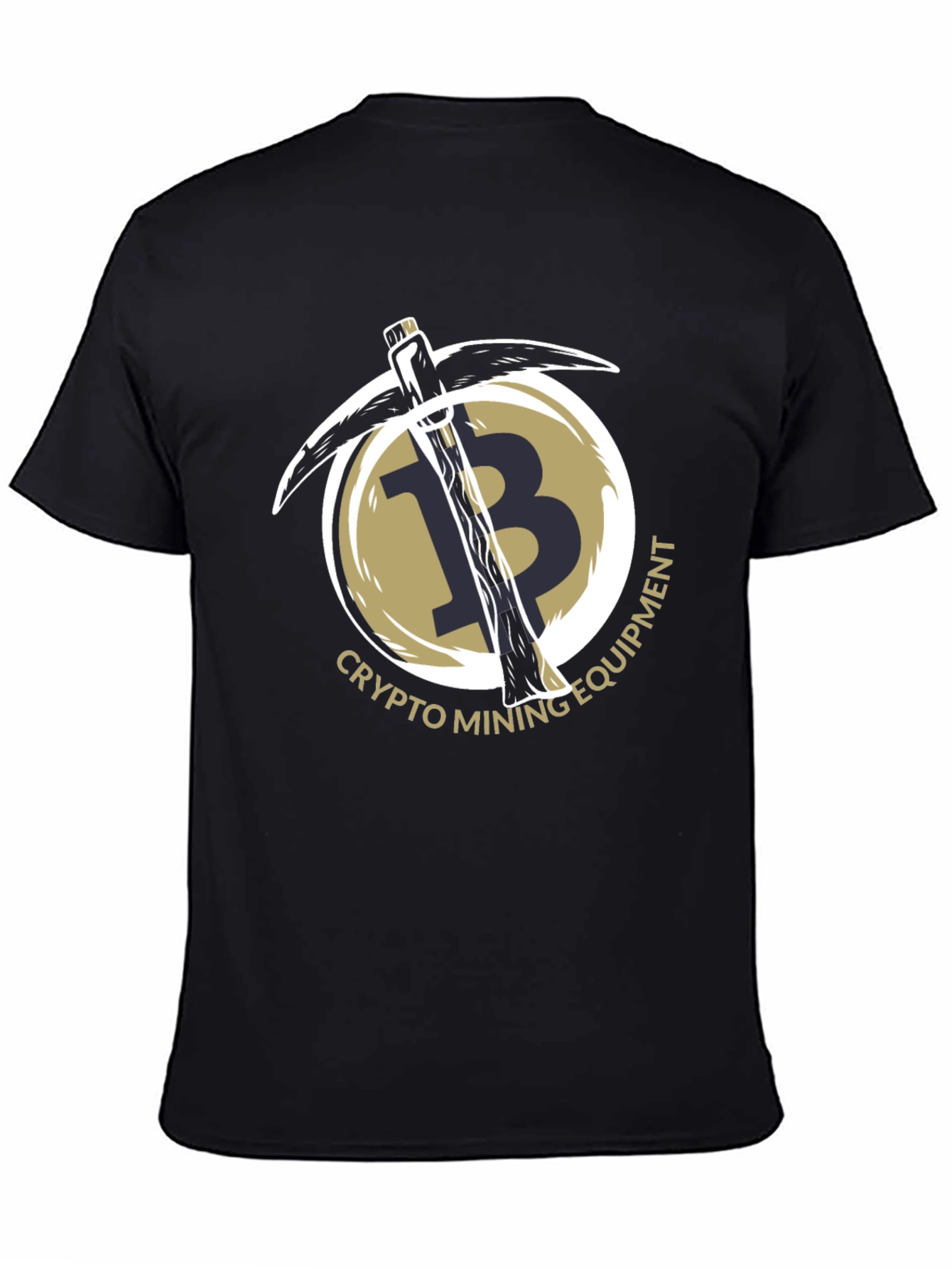 Crypto Mining Equipment T-Shirt - Bitcoin Design