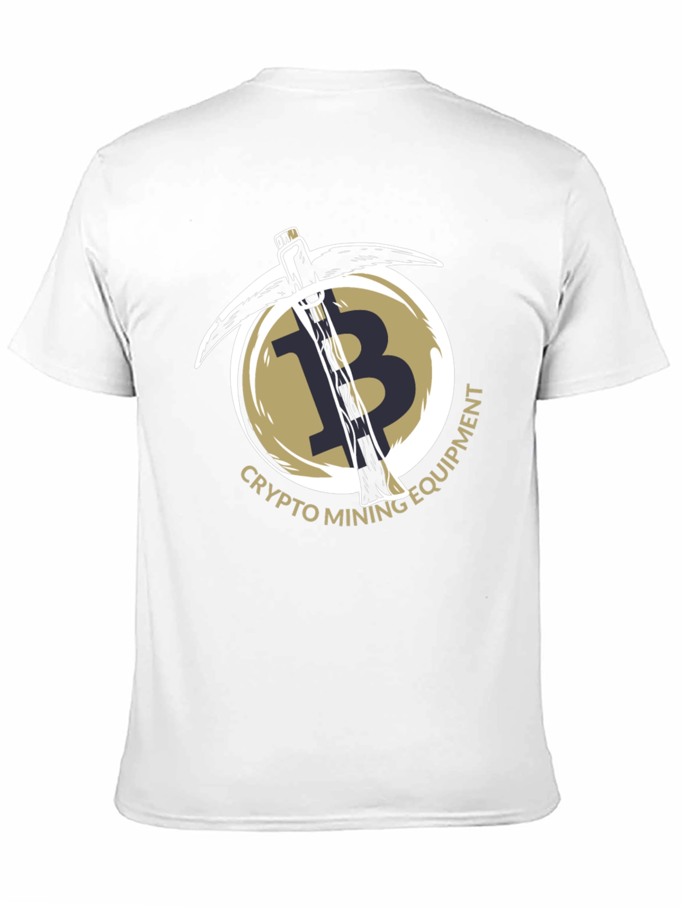 Crypto Mining Equipment T-Shirt - Bitcoin Design