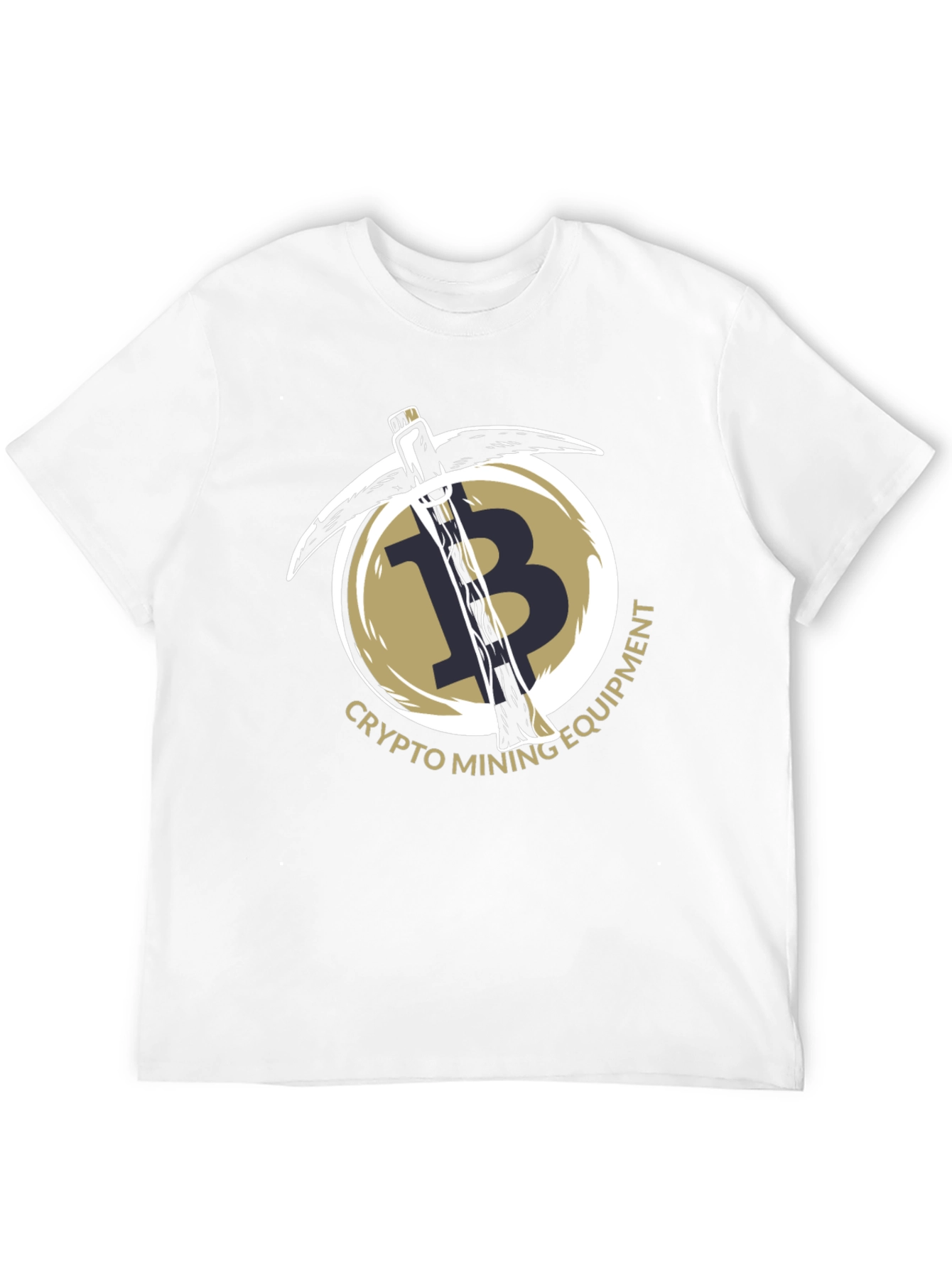 Crypto Mining Equipment T-Shirt - Bitcoin Design