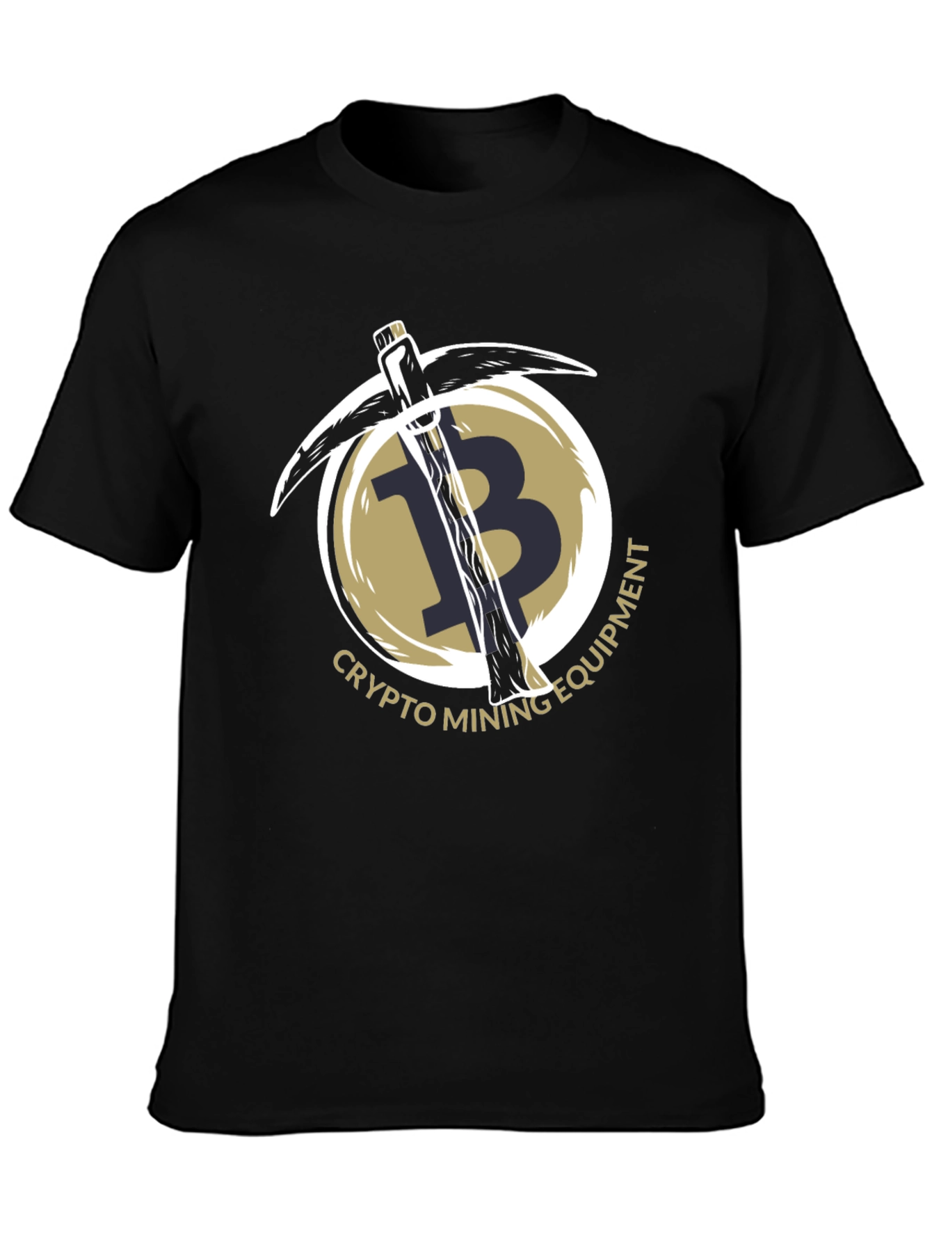 Crypto Mining Equipment T-Shirt - Bitcoin Design