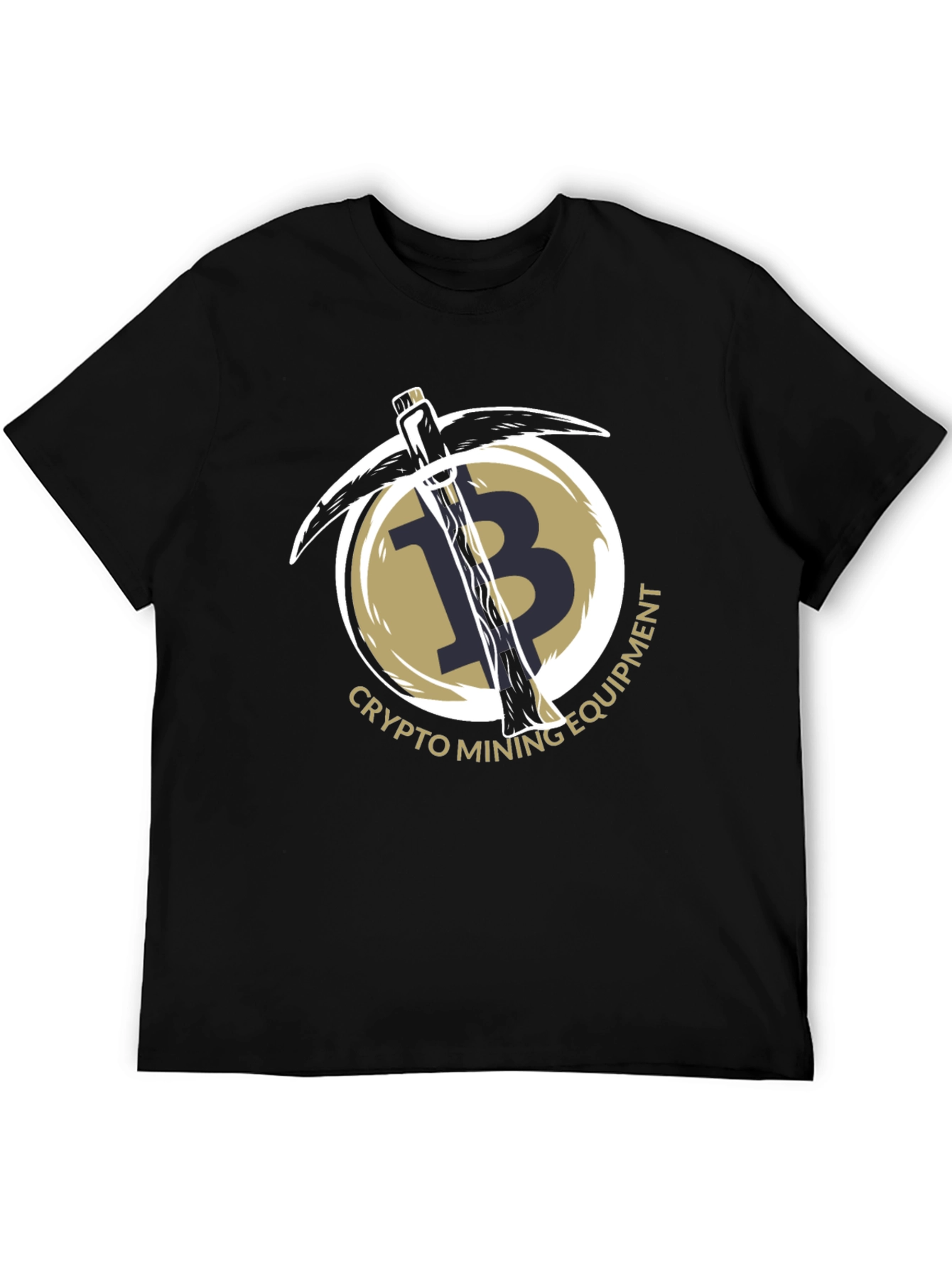 Crypto Mining Equipment T-Shirt - Bitcoin Design