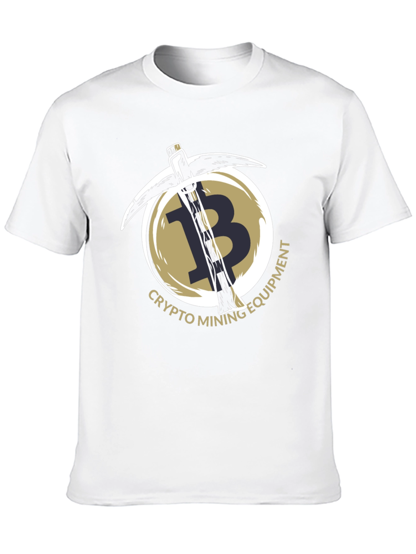 Crypto Mining Equipment T-Shirt - Bitcoin Design