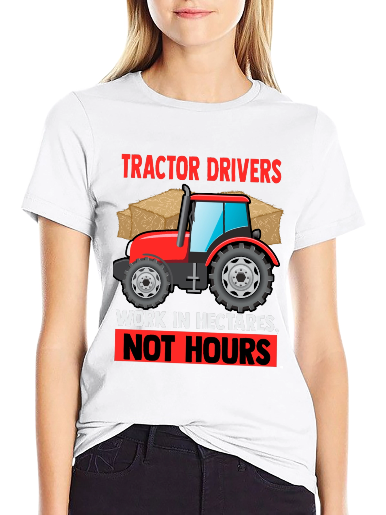 Tractor Driver Hectares T-Shirt - Farm Life Apparel