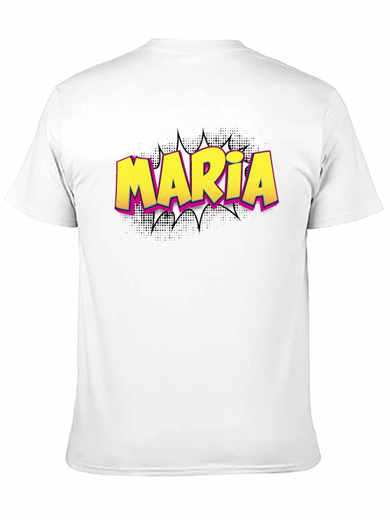Maria Pop Art Custom T-Shirt