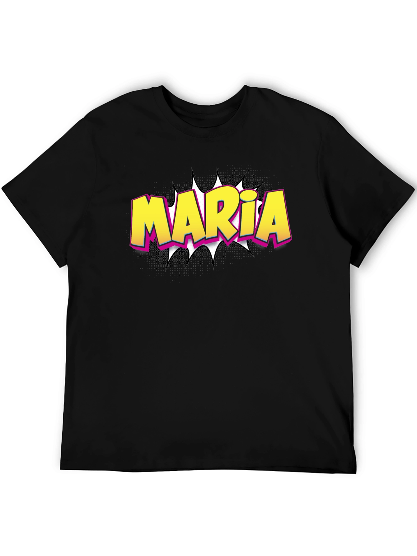 Maria Pop Art Custom T-Shirt