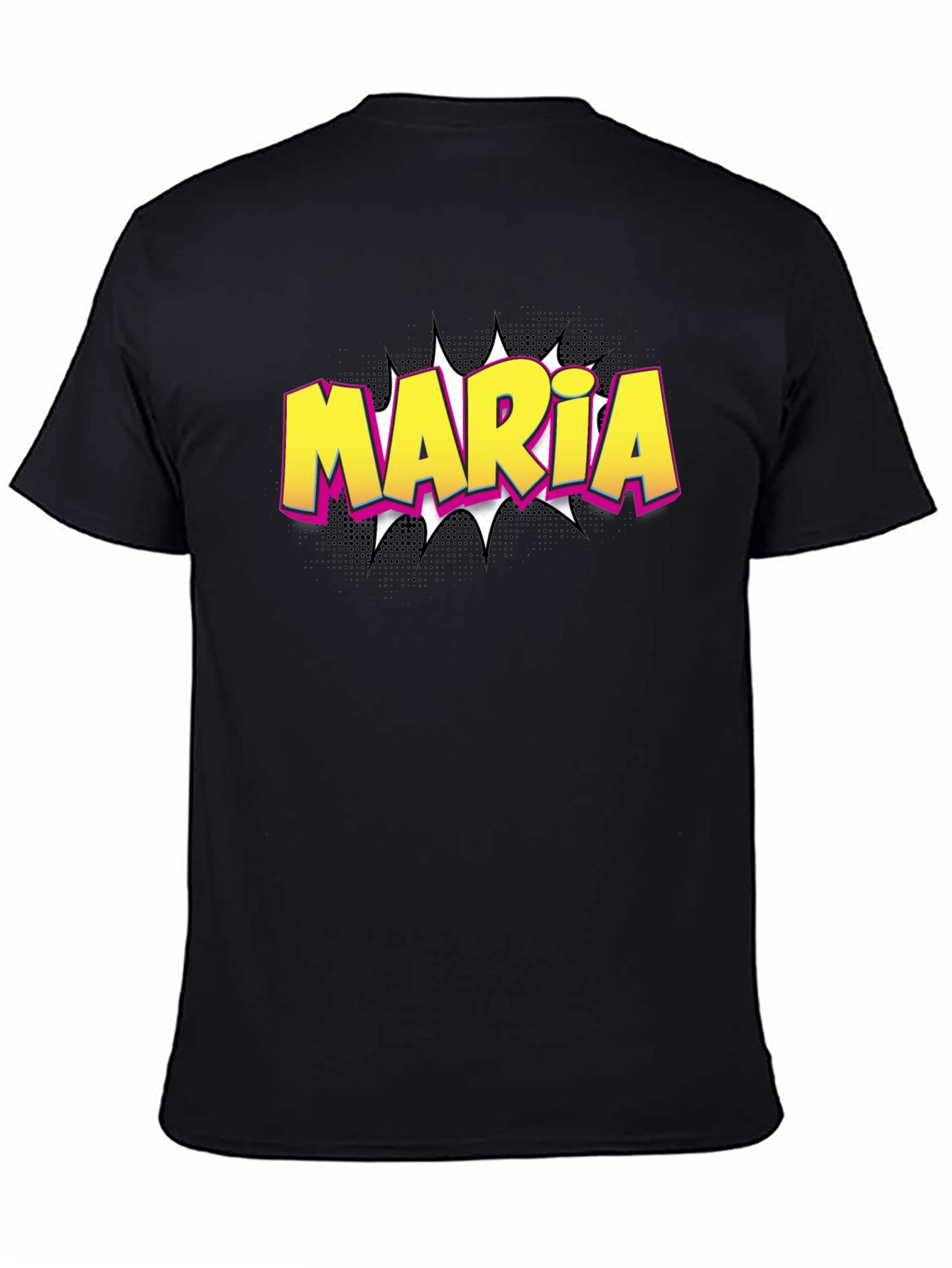 Maria Pop Art Custom T-Shirt