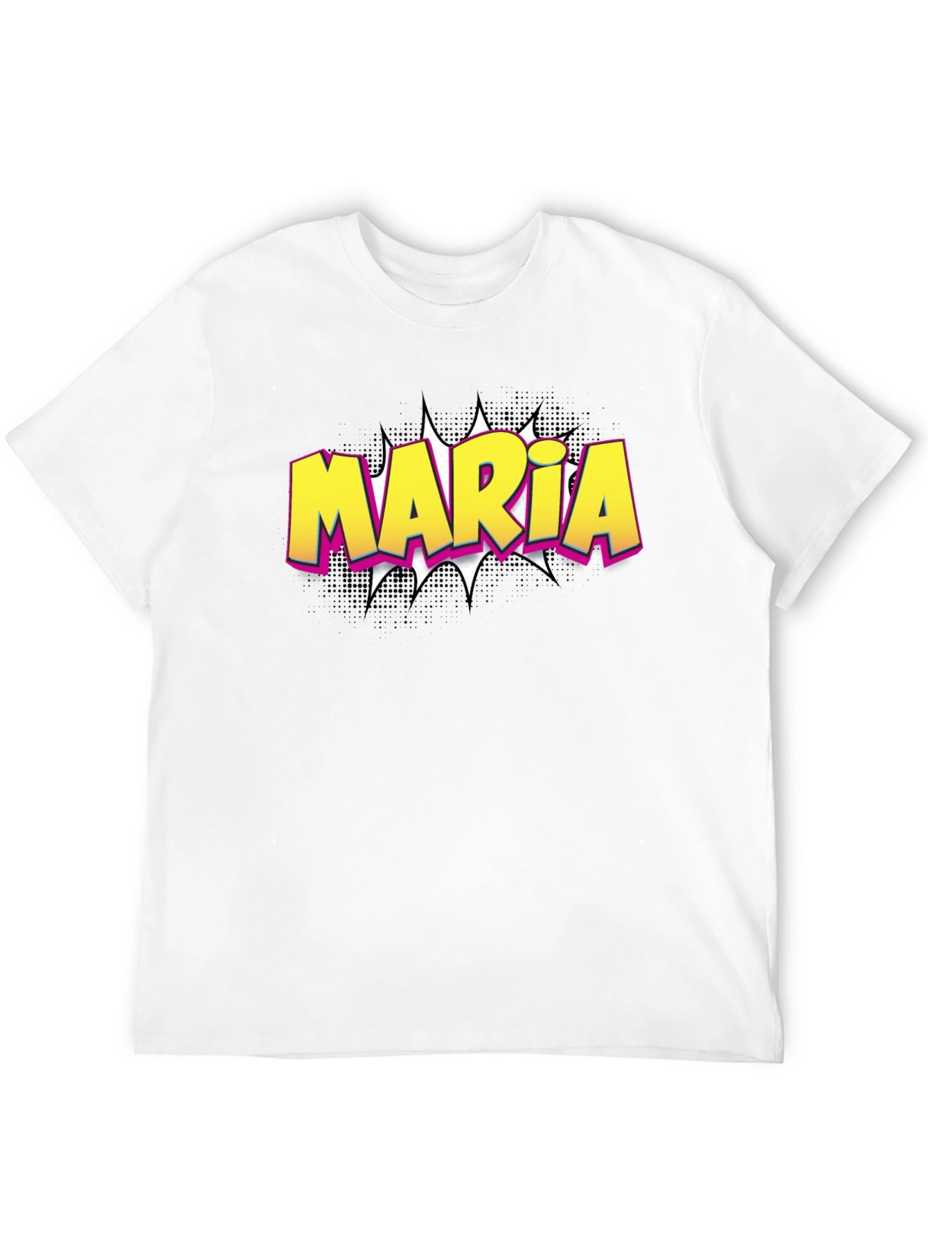 Maria Pop Art Custom T-Shirt