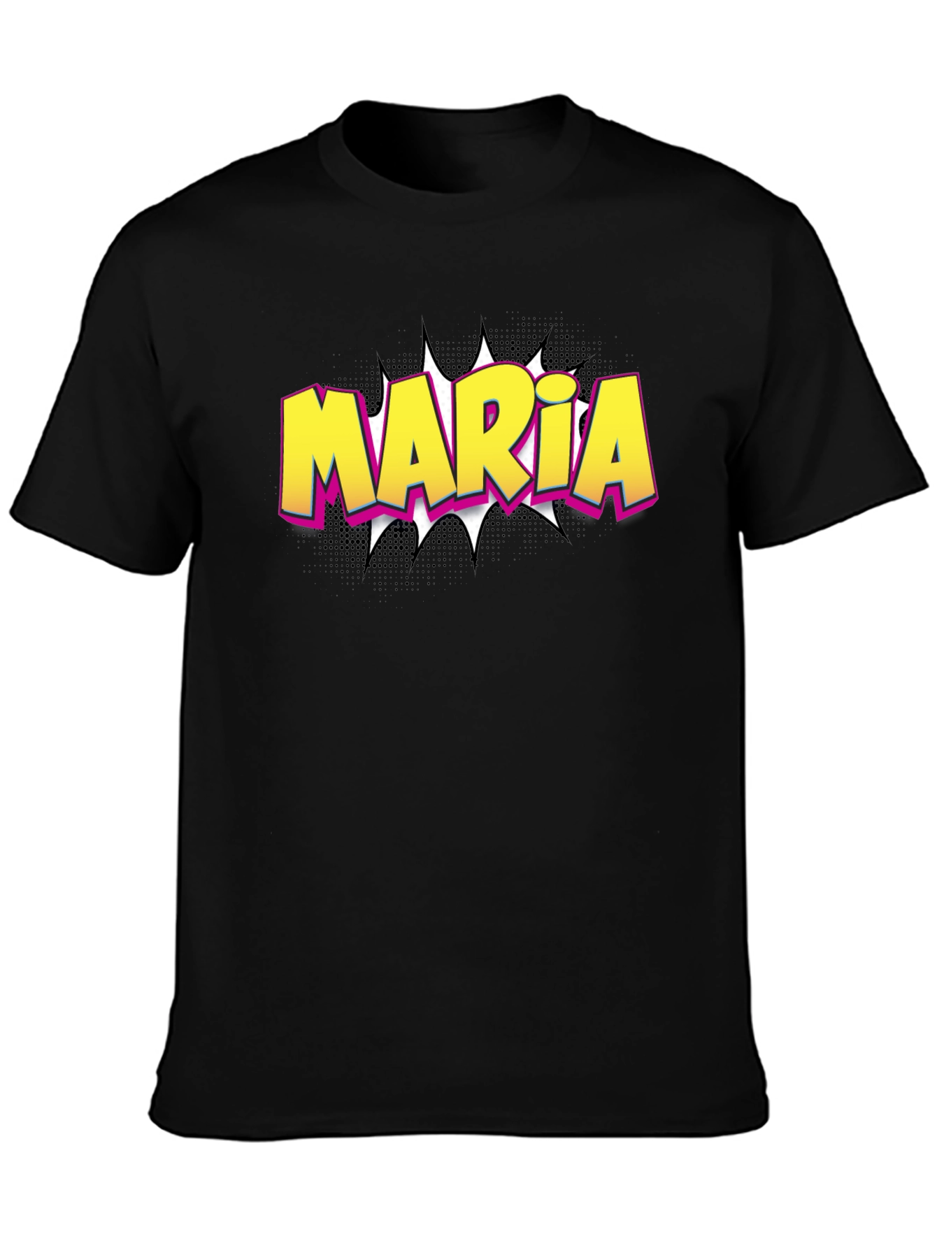 Maria Pop Art Custom T-Shirt