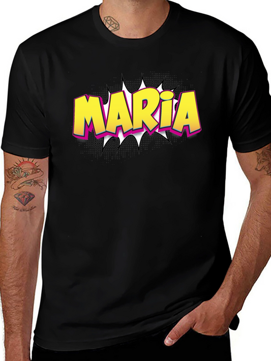 Maria Pop Art Custom T-Shirt