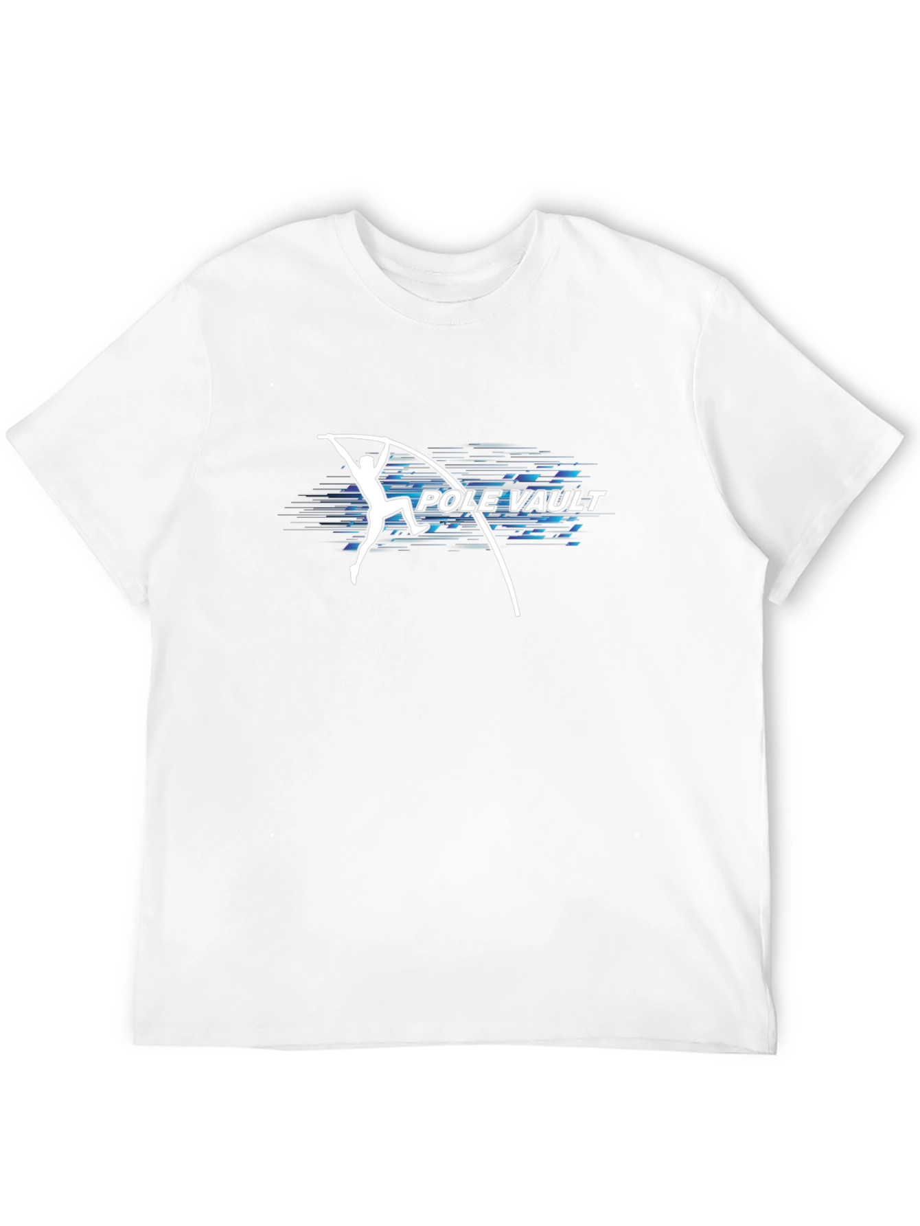 Pole Vault Graphic T-Shirt - Athletic Design