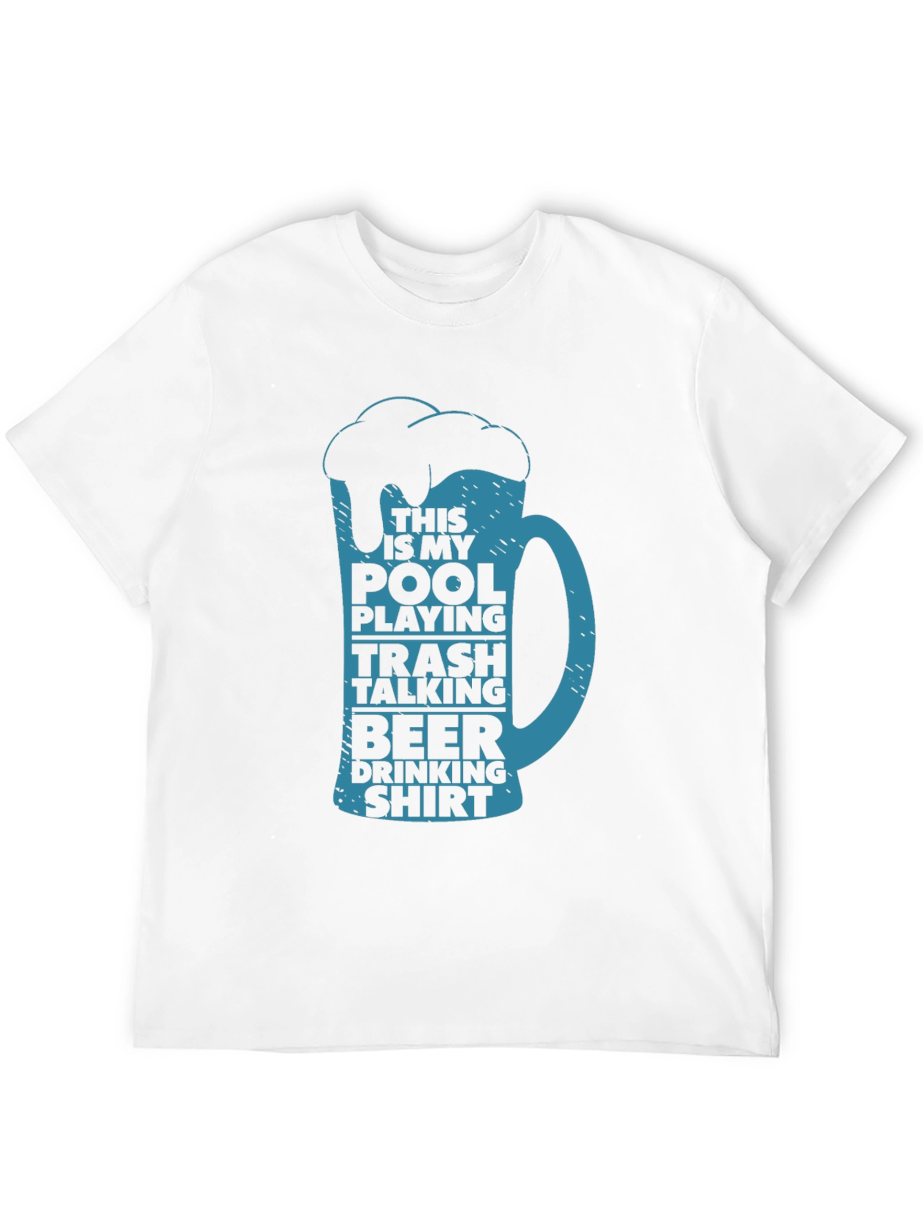 Pool Playing Beer Drinking T-Shirt