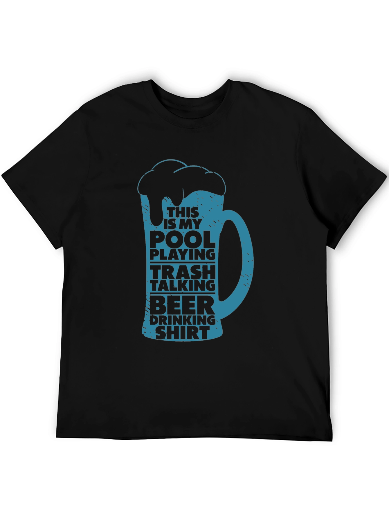Pool Playing Beer Drinking T-Shirt