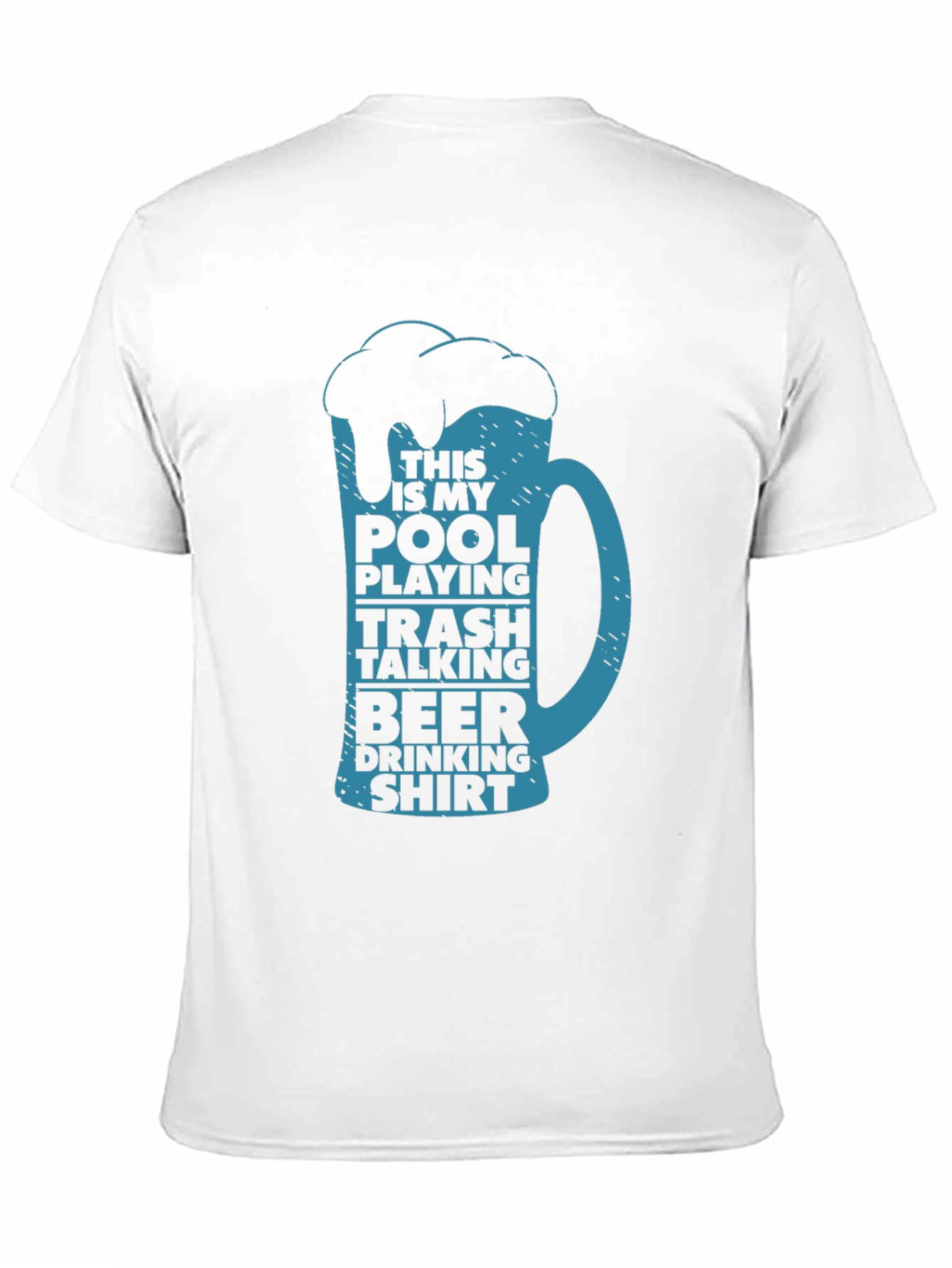 Pool Playing Beer Drinking T-Shirt