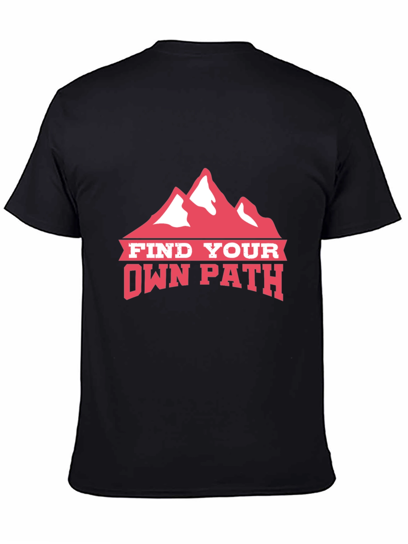 Find Your Own Path Tee - Mountain Graphic T-Shirt