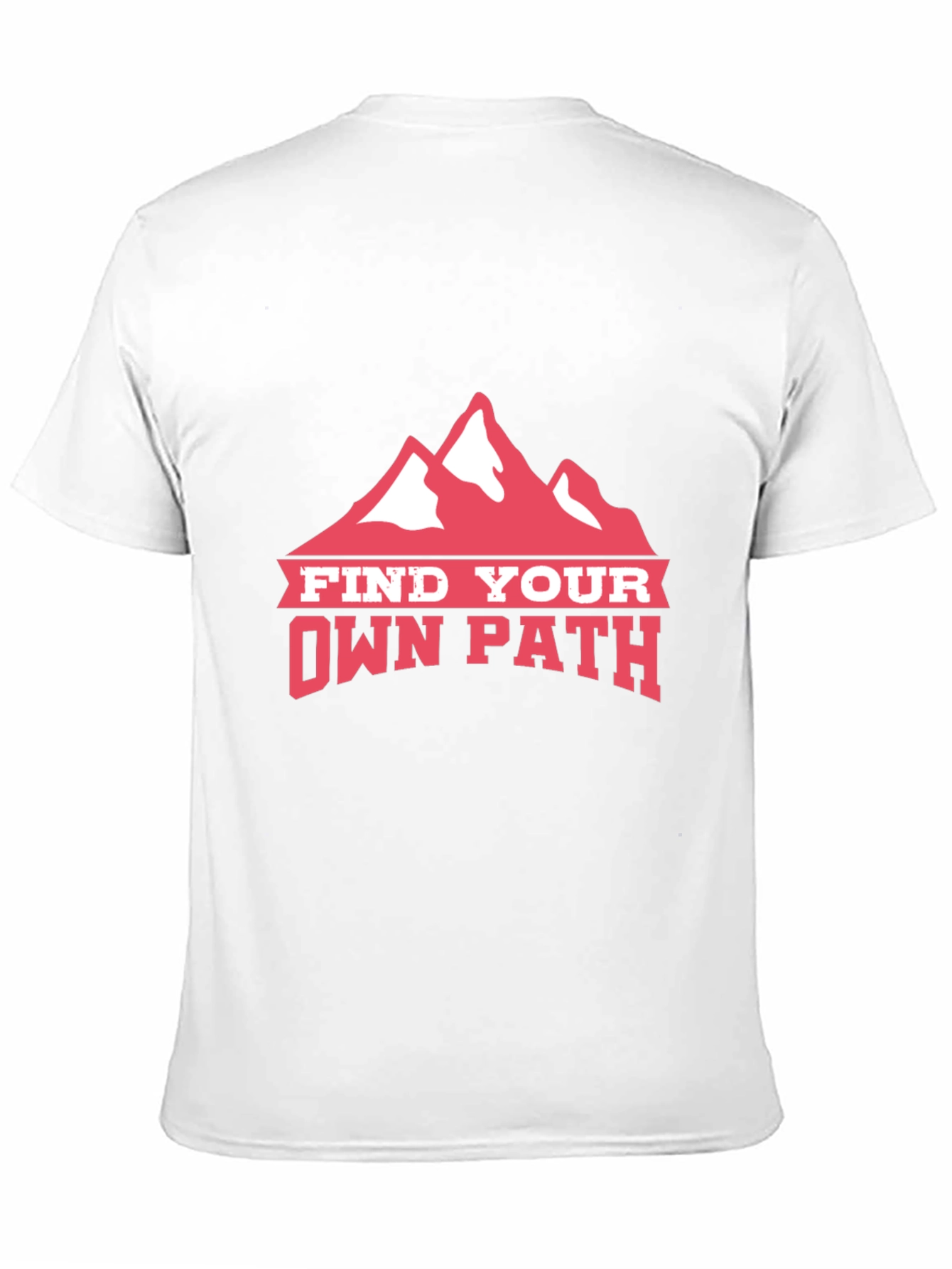 Find Your Own Path Tee - Mountain Graphic T-Shirt